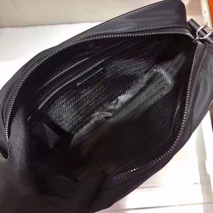 Prada Re-Nylon And Saffiano Shoulder Bag - DesignerGu