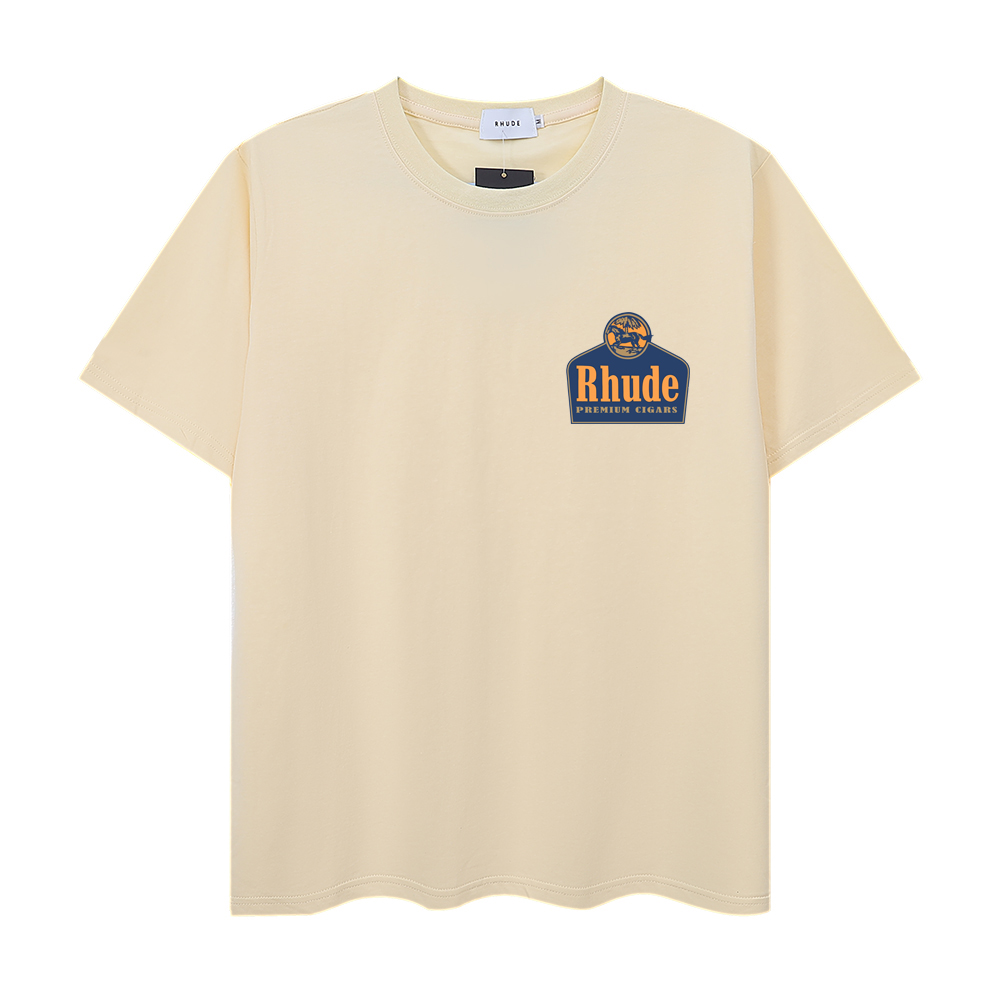 Rhude Grand Cru Tee 'Vintage White'  - DesignerGu