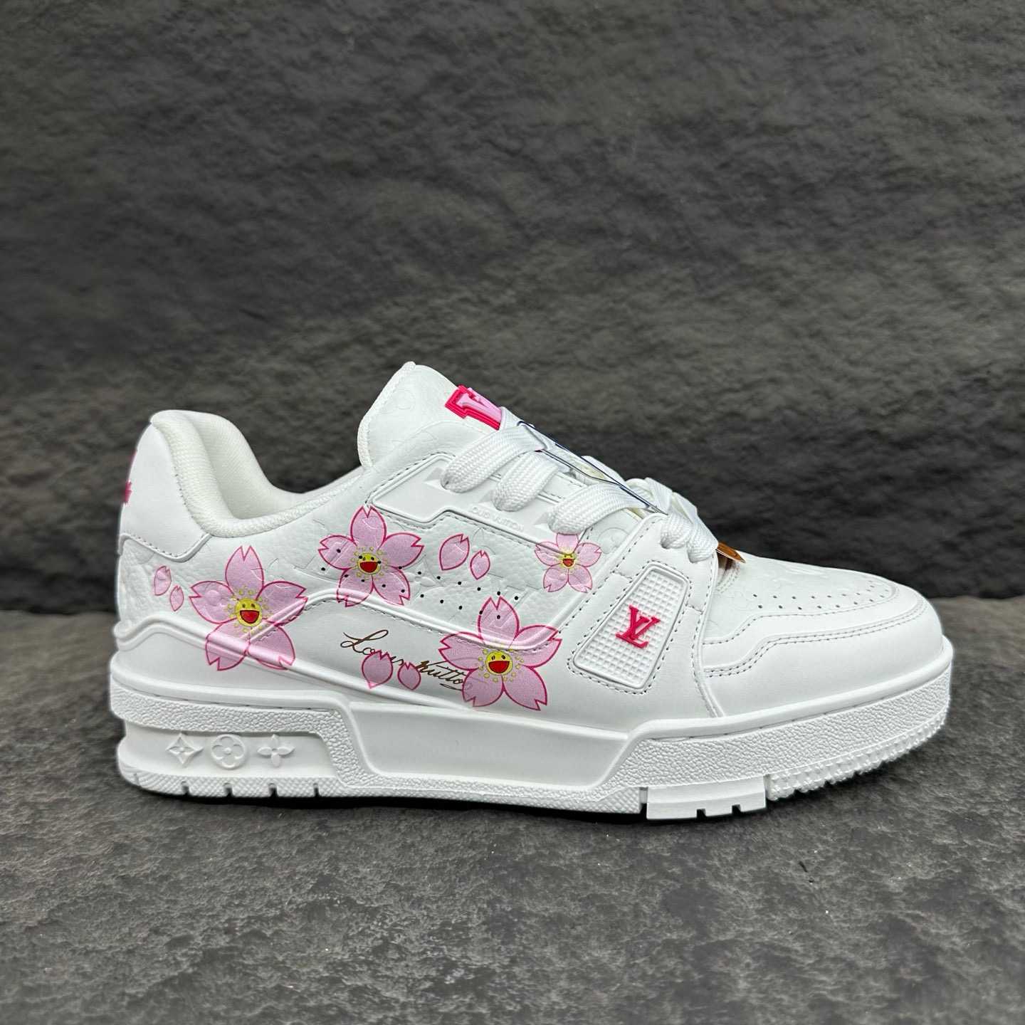 Louis Vuitton LV x TM LV Trainer Sneaker   1AGZEJ - DesignerGu