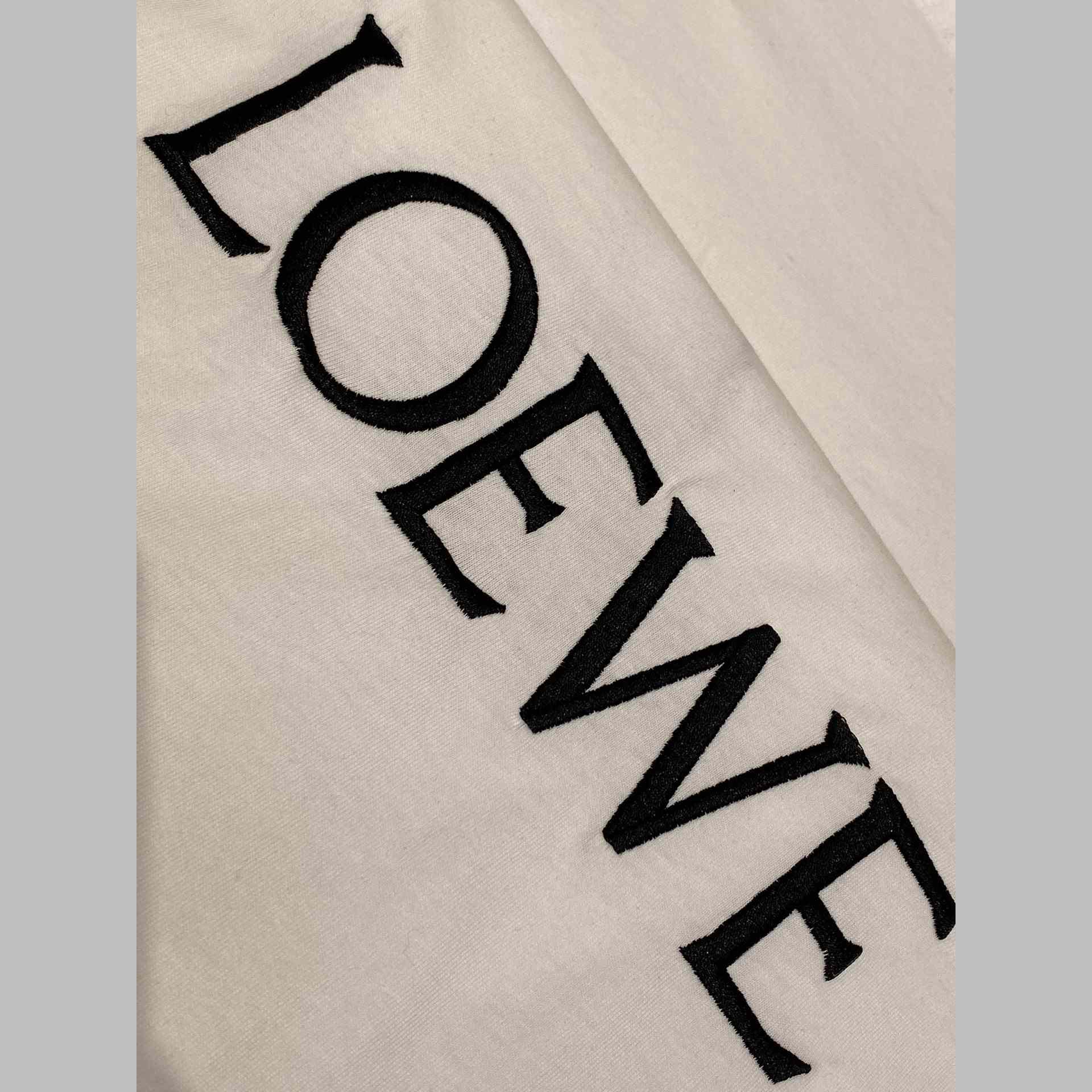 Loewe Loose Fit T-shirt In Cotton - DesignerGu