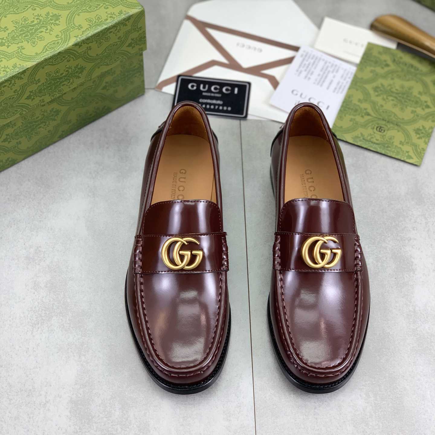 Gucci Loafer With Double G - DesignerGu