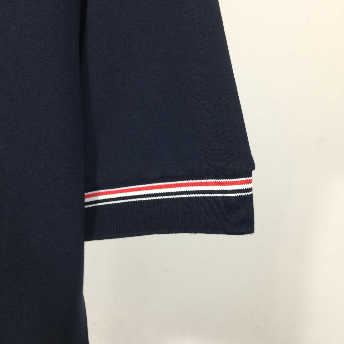 Thom Browne Cotton Rugby Short Sleeve Tee - DesignerGu