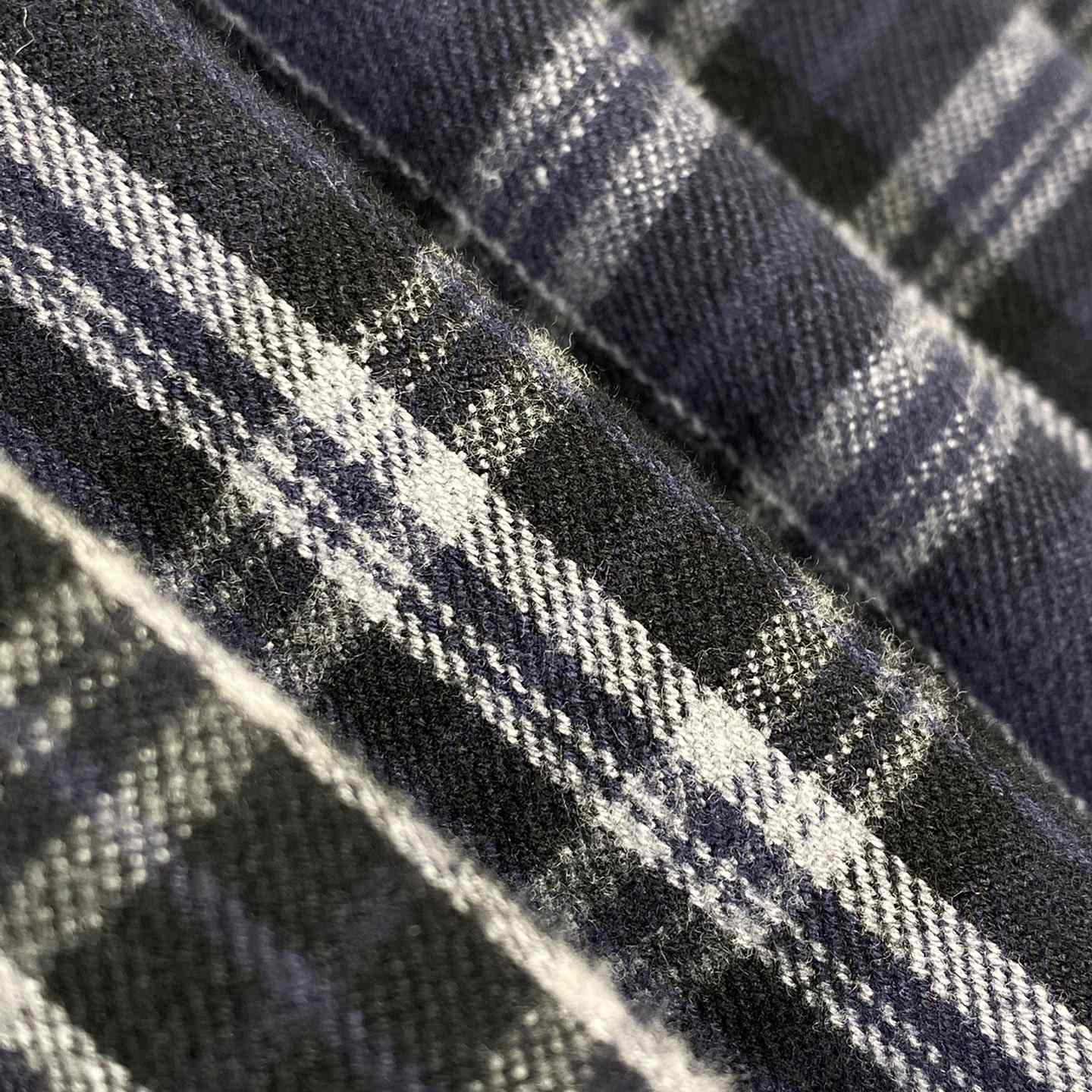 Balenciaga SS25 Logo Embroidered Hooded Check Jacket - DesignerGu