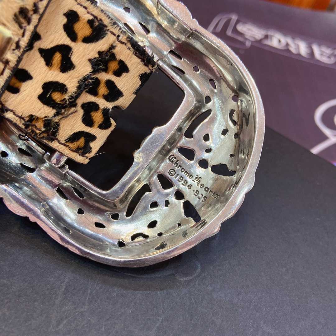 Chrome Hearts Leather Belt   - DesignerGu