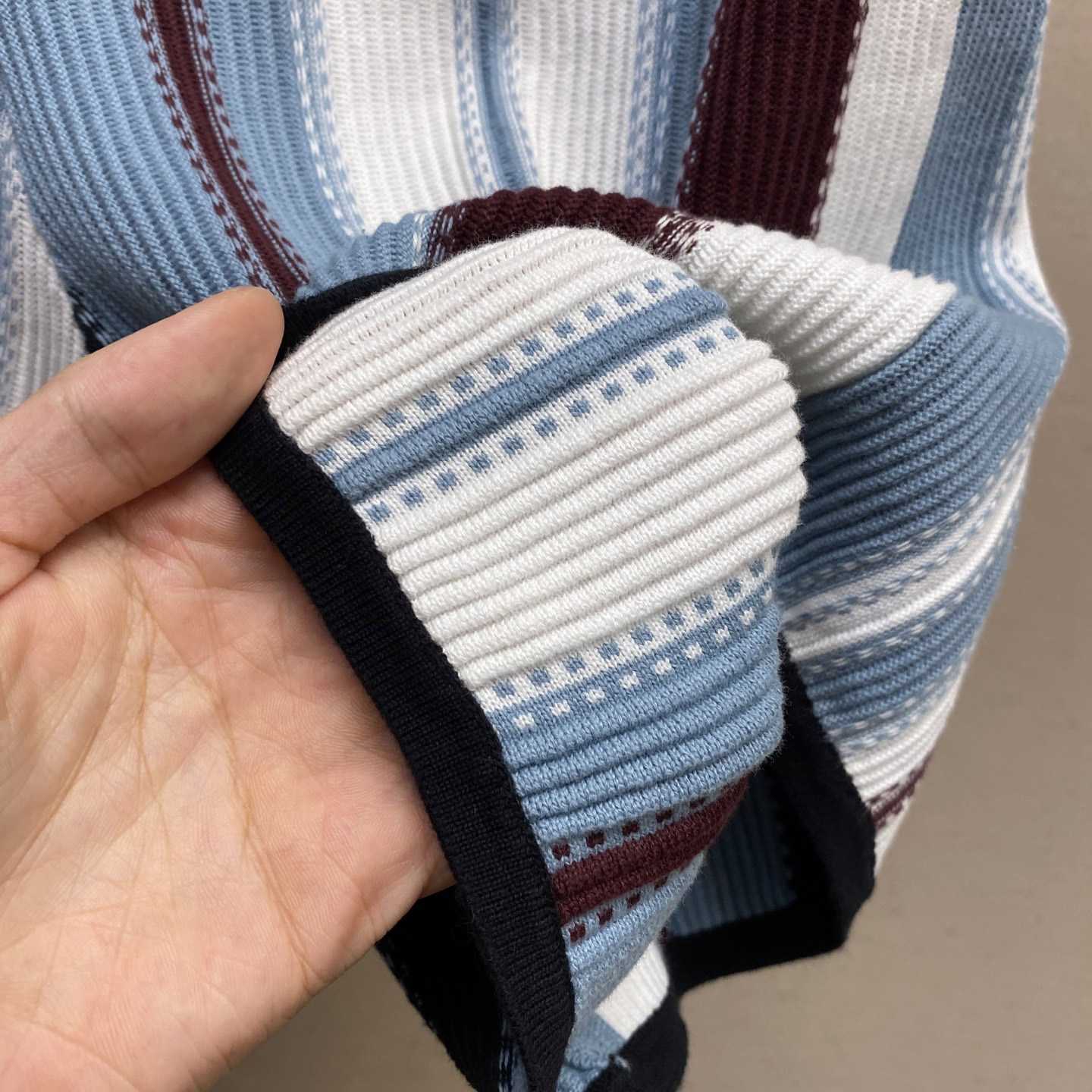 Louis Vuitton Striped Crochet Shorts   1AHVP1 - DesignerGu