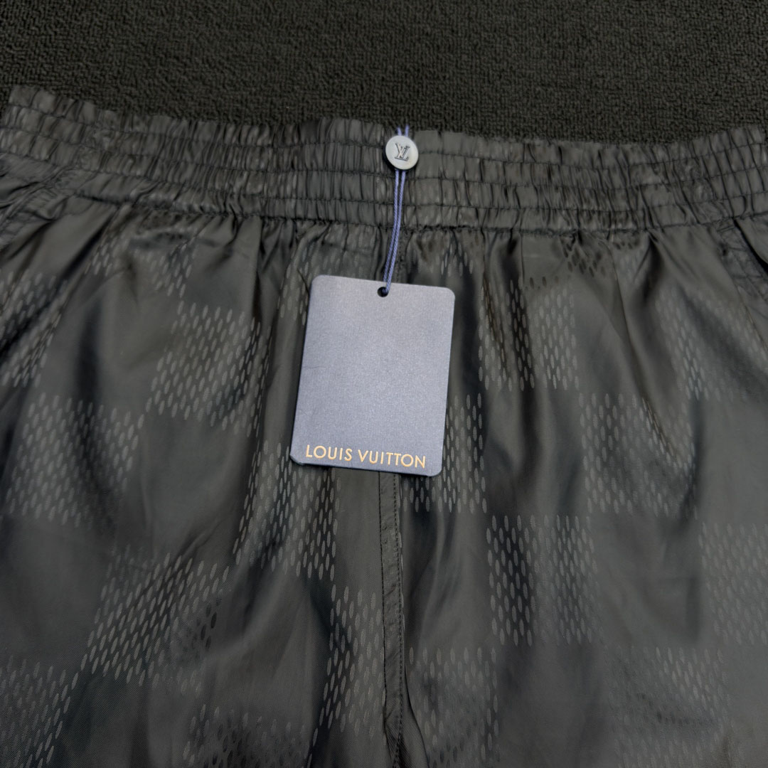 Louis Vuitton Damier Nylon Swim Shorts   1AGJPB - DesignerGu