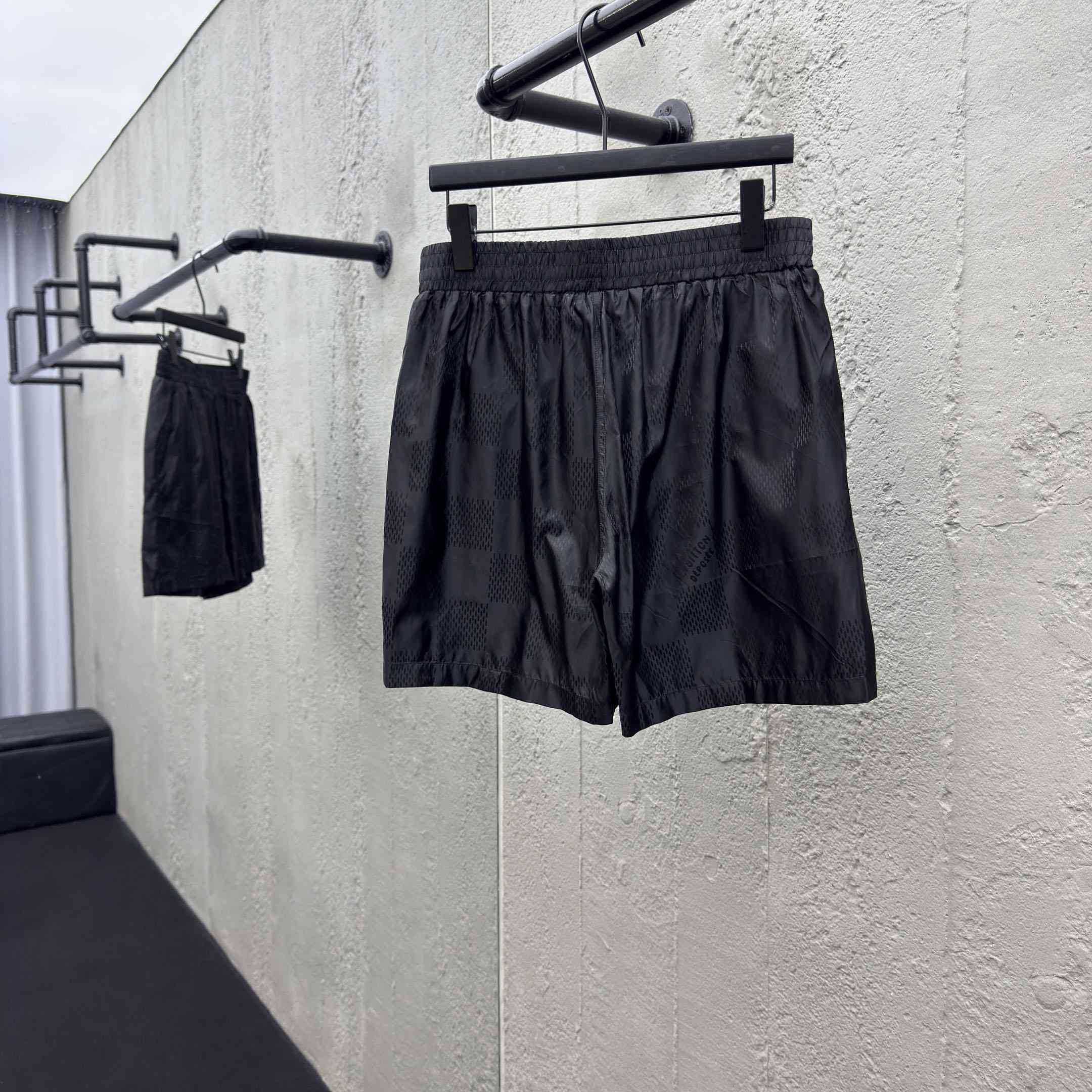 Louis Vuitton Damier Nylon Swim Shorts   1AGJPB - DesignerGu