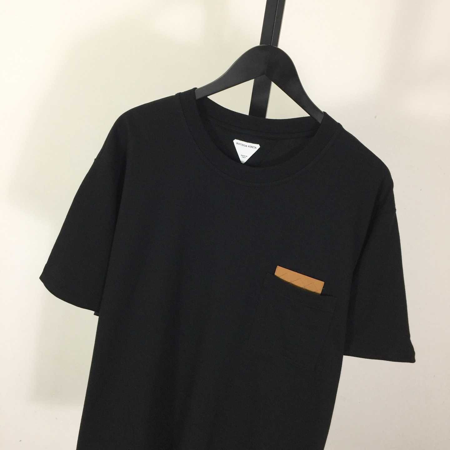 Bottega Veneta Pima Cotton Jersey T-Shirt   - DesignerGu