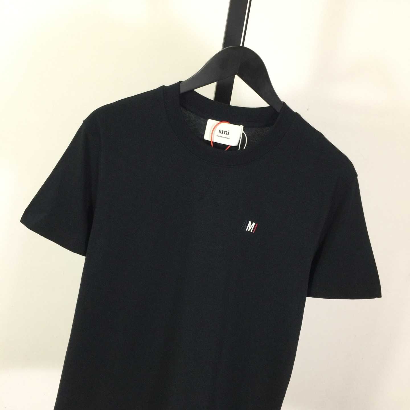 AMI Paris Bleu Blanc Rouge Ami T-Shirt - DesignerGu