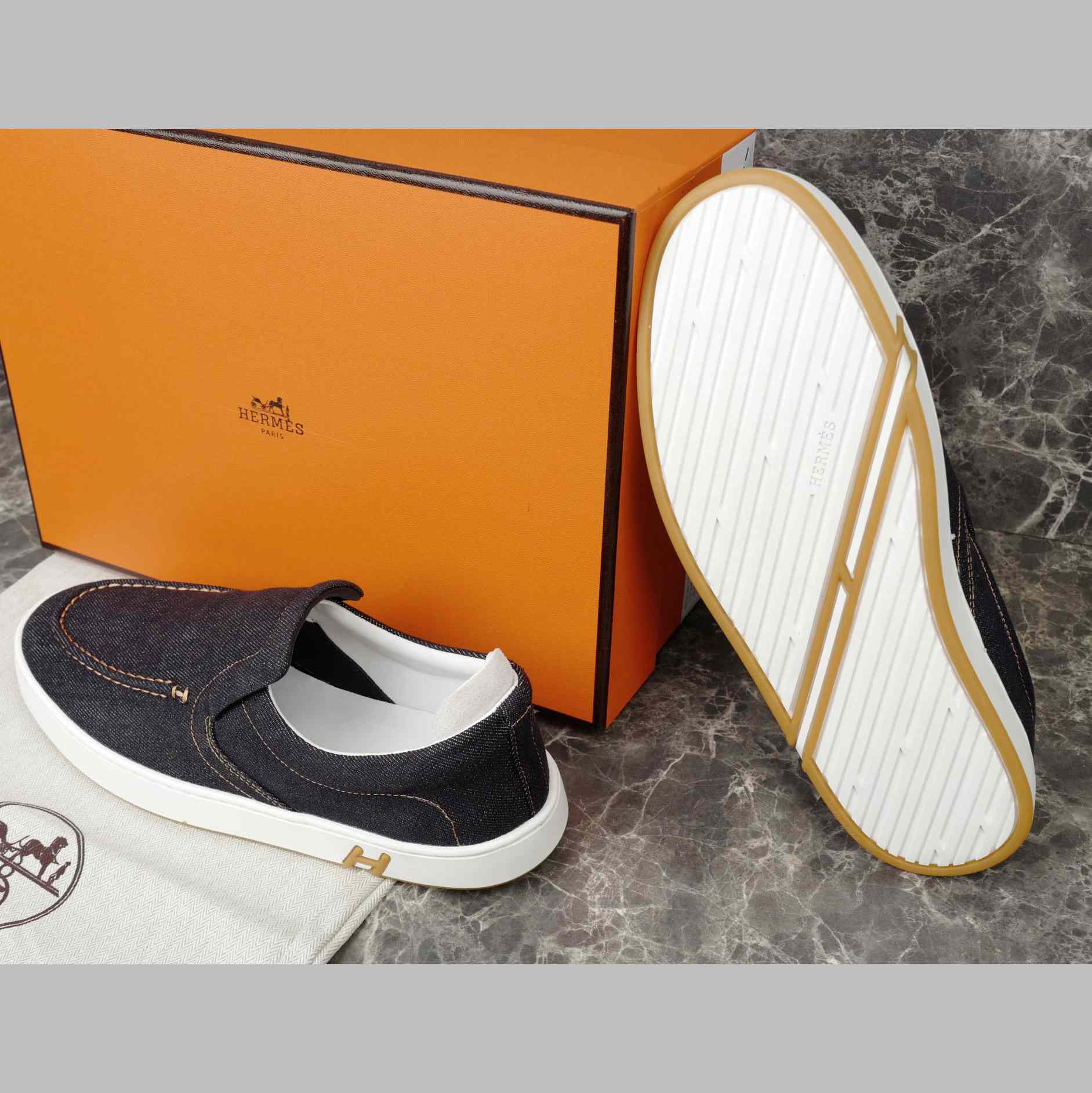 Hermes Kiddy Slip-on Sneaker - DesignerGu