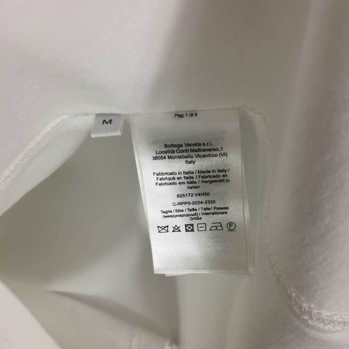 Bottega Veneta Pima Cotton Jersey T-Shirt   - DesignerGu