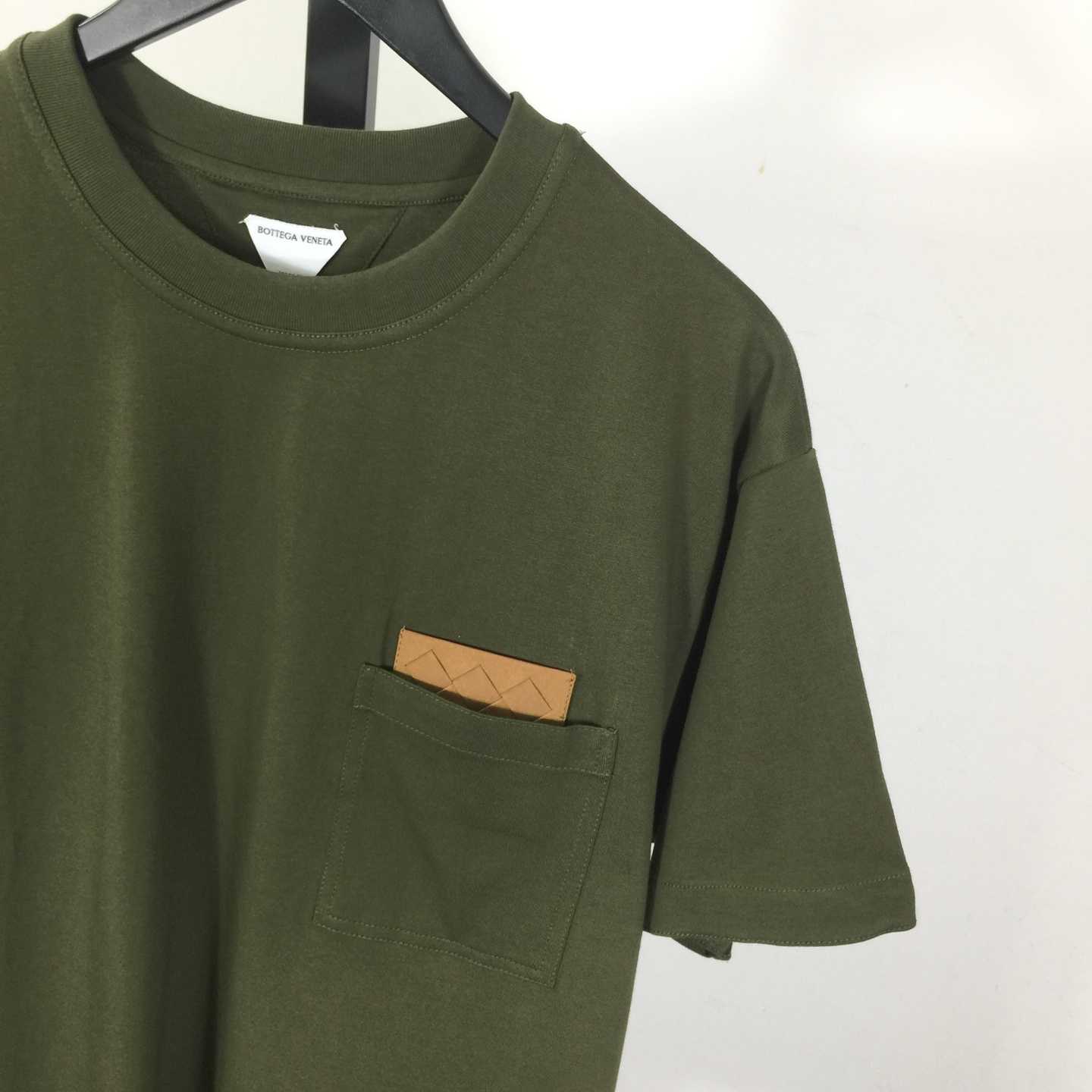 Bottega Veneta Pima Cotton Jersey T-Shirt   - DesignerGu