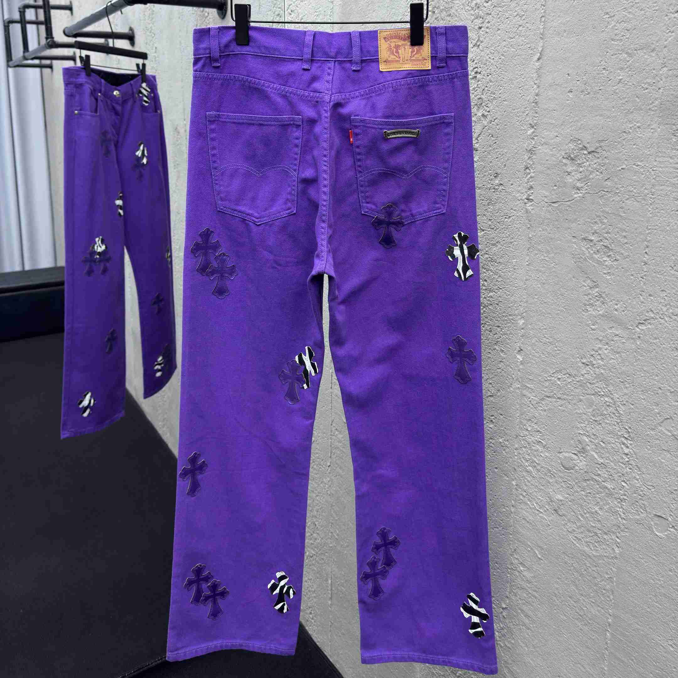 Chrome Hearts Jeans - DesignerGu