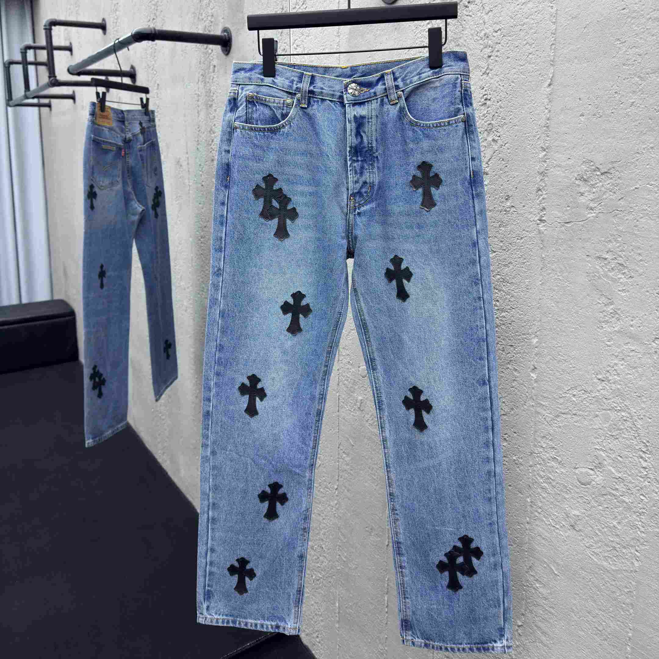 Chrome Hearts Jeans - DesignerGu