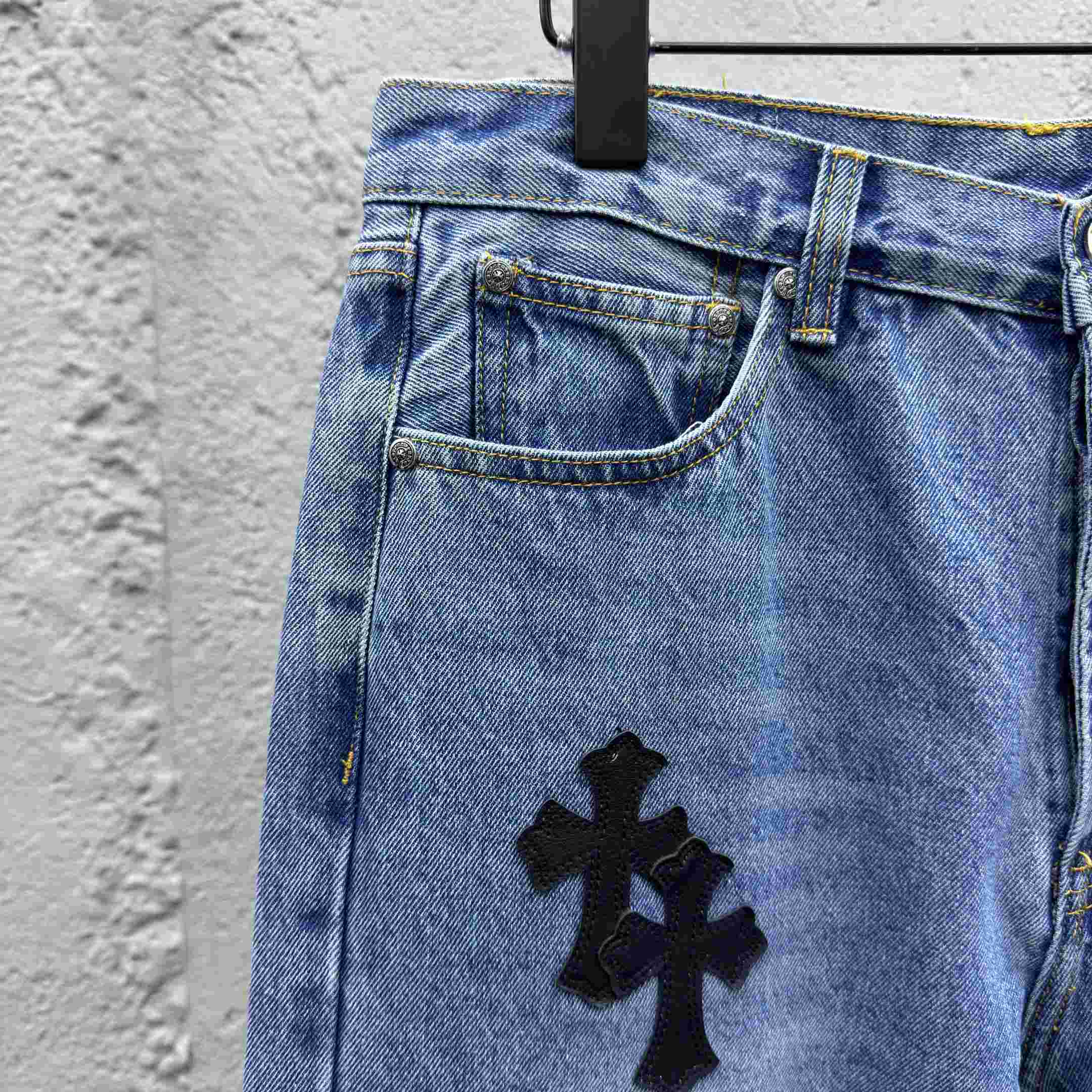 Chrome Hearts Jeans - DesignerGu