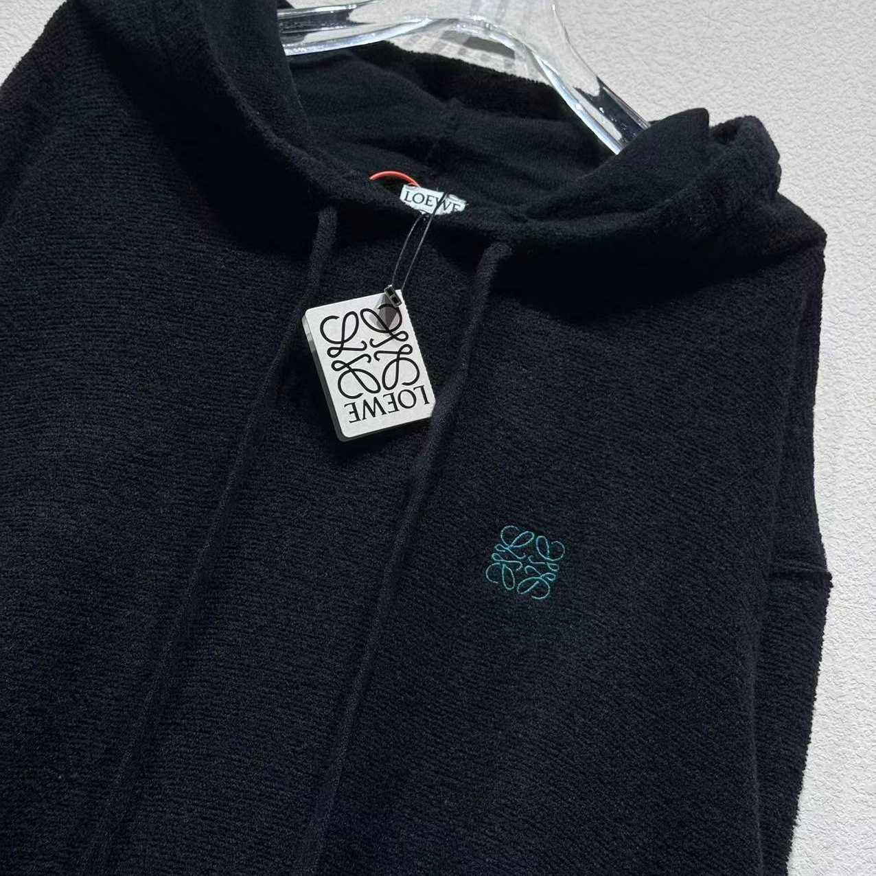 Loewe Hoodie In Wool - DesignerGu