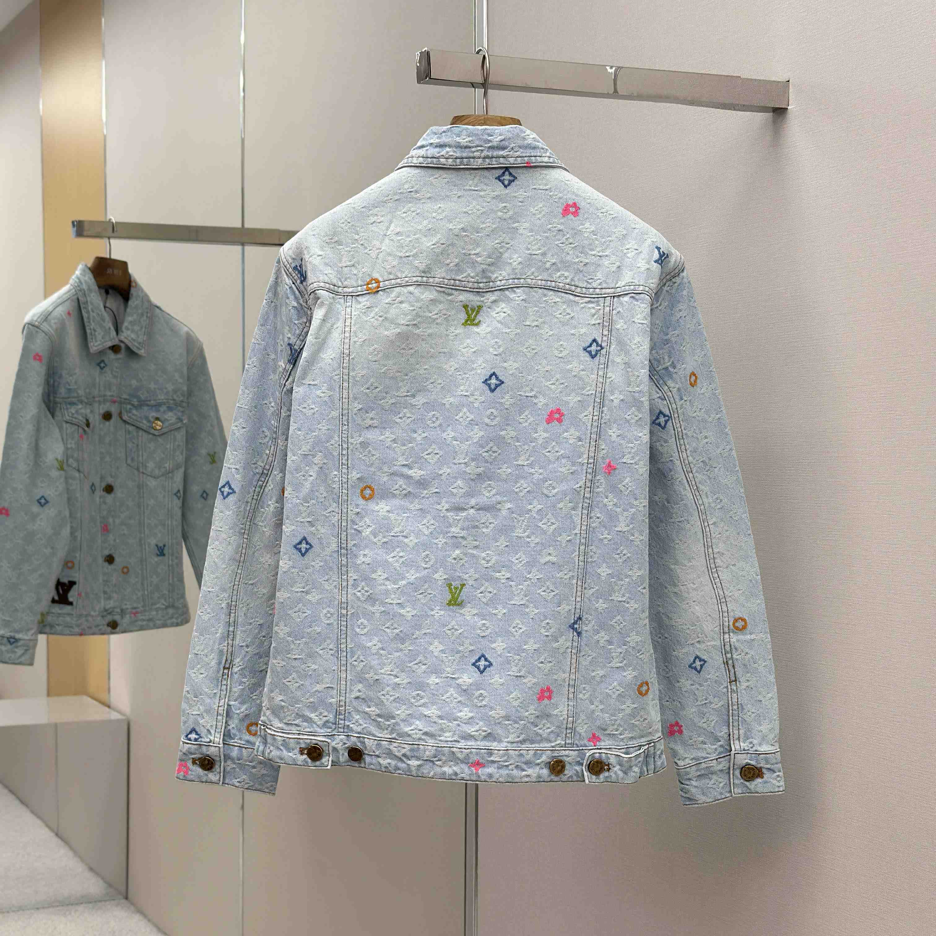 Louis Vuitton Monogram Denim Jacket - DesignerGu