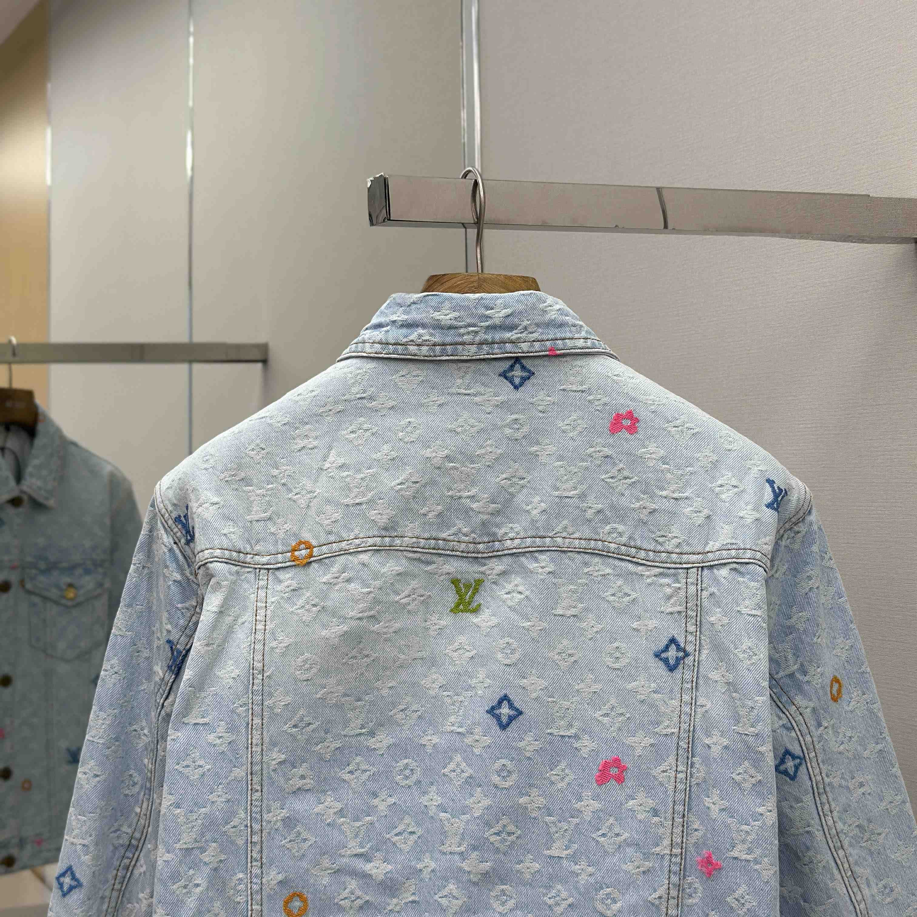 Louis Vuitton Monogram Denim Jacket - DesignerGu