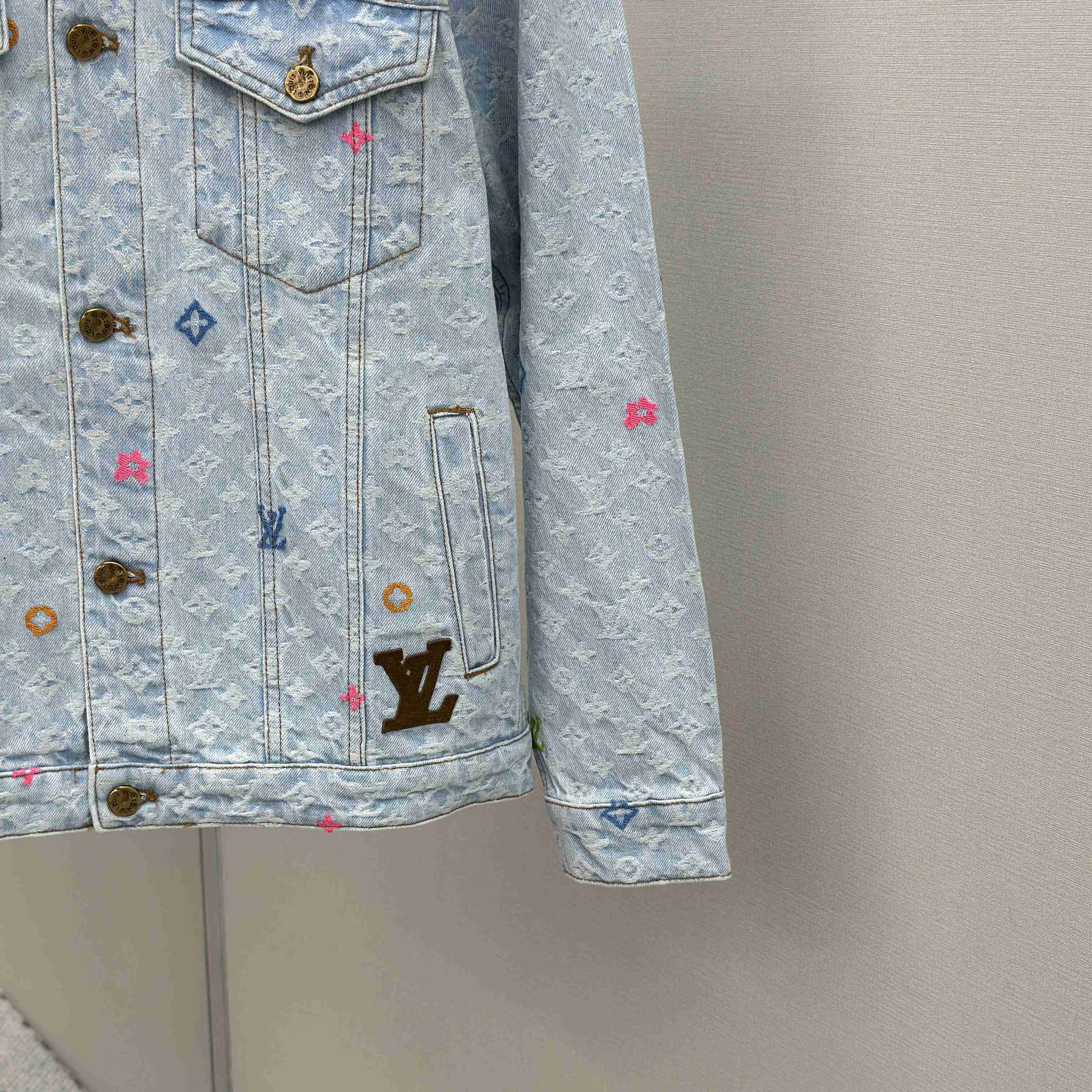 Louis Vuitton Monogram Denim Jacket - DesignerGu