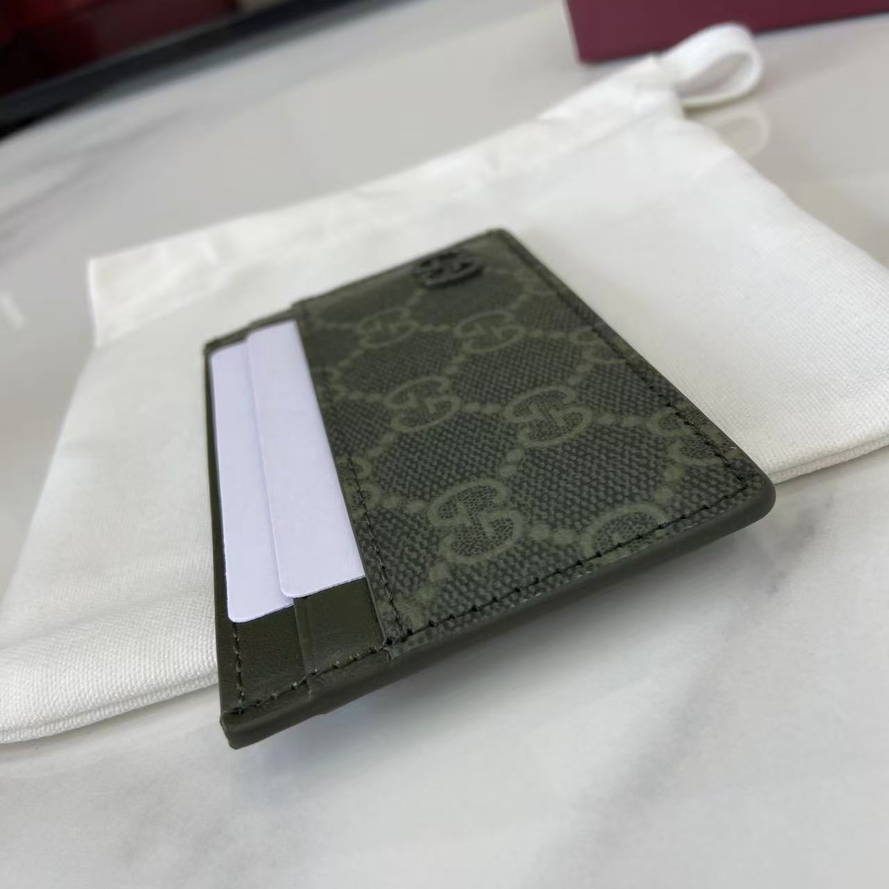 Gucci GG Monogram Long Card Case - DesignerGu