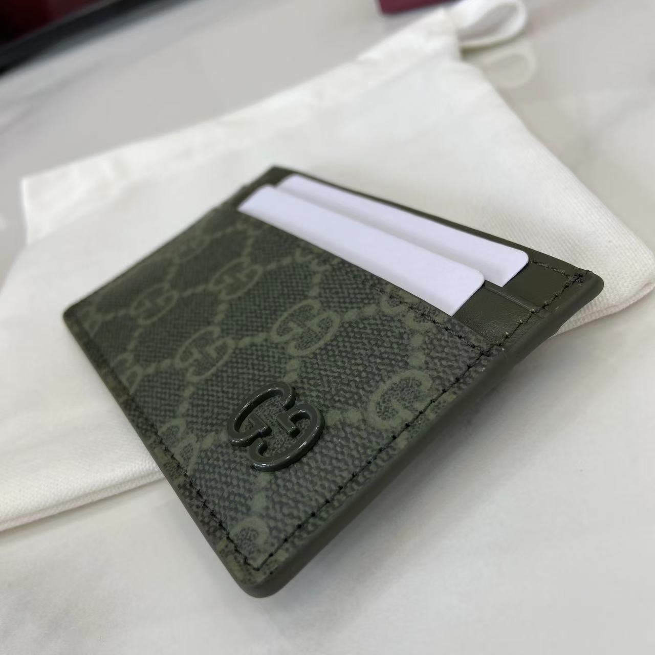 Gucci GG Monogram Long Card Case - DesignerGu