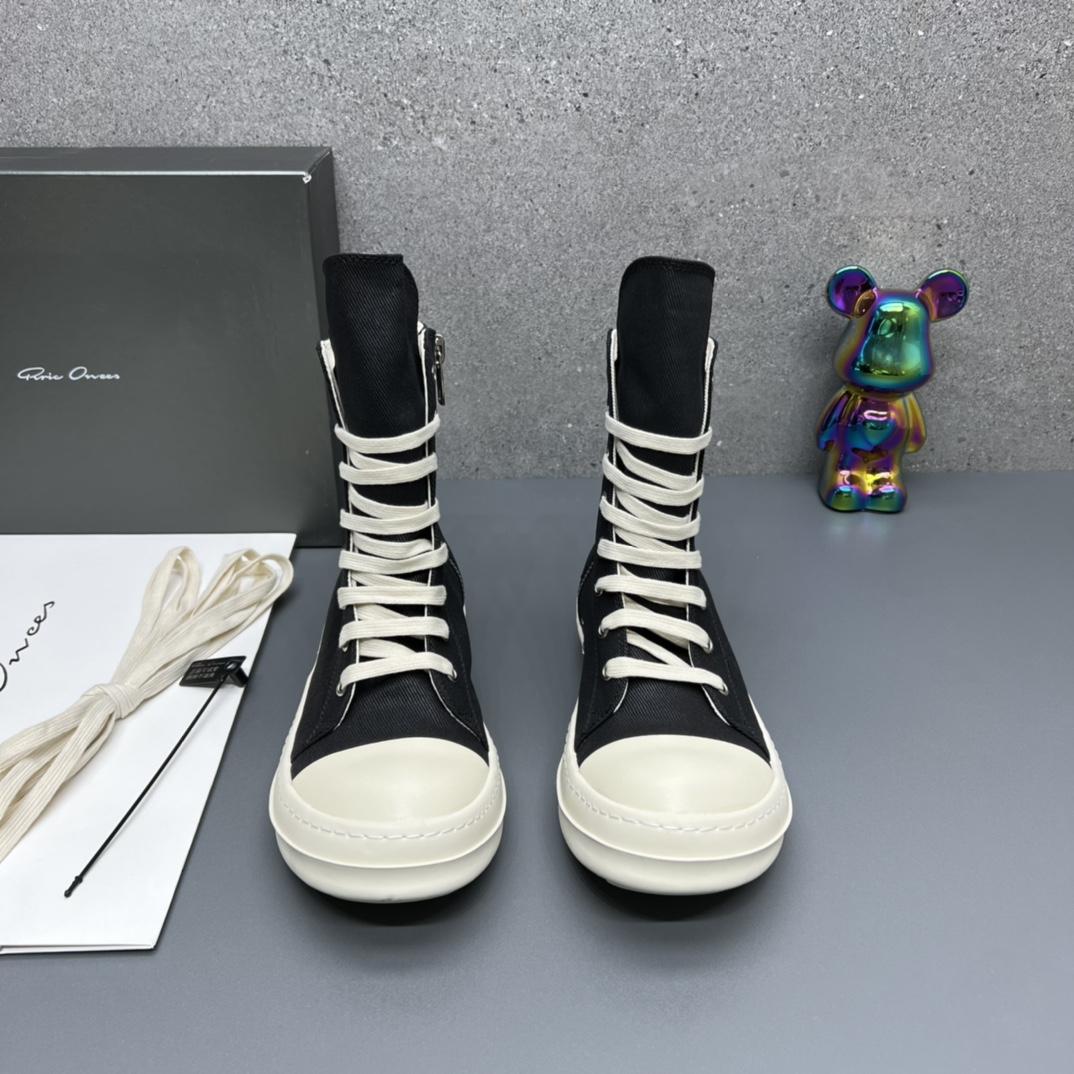 Rick Owens High Top Sneakers - DesignerGu