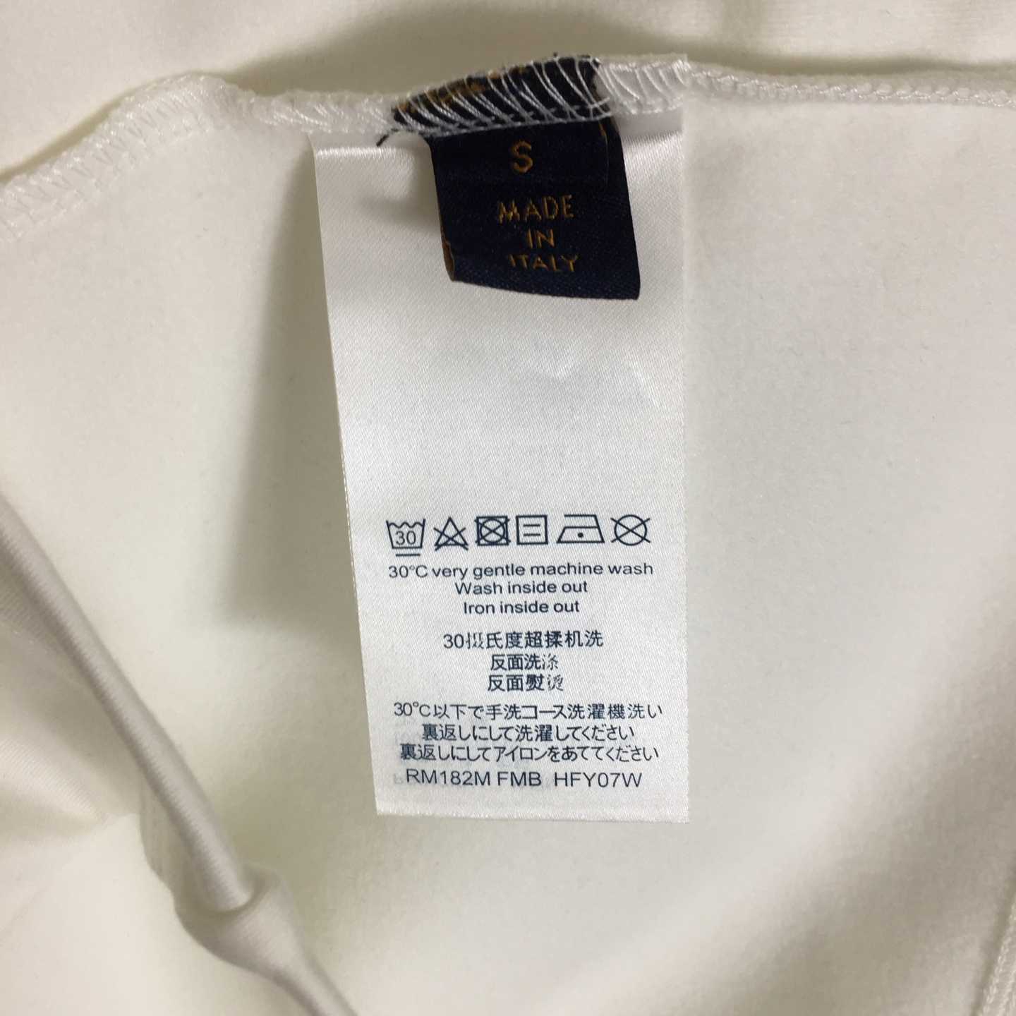 Louis Vuitton Embossed LV Long-Sleeved T-Shirt - DesignerGu