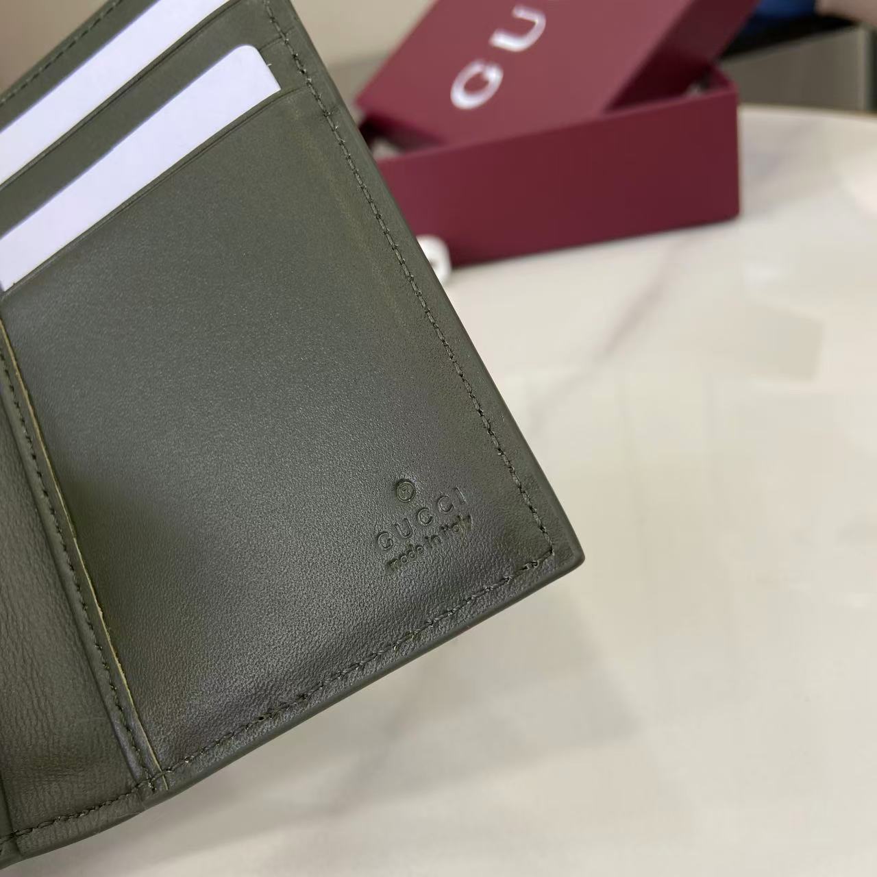 Gucci GG Monogram Long Card Case - DesignerGu