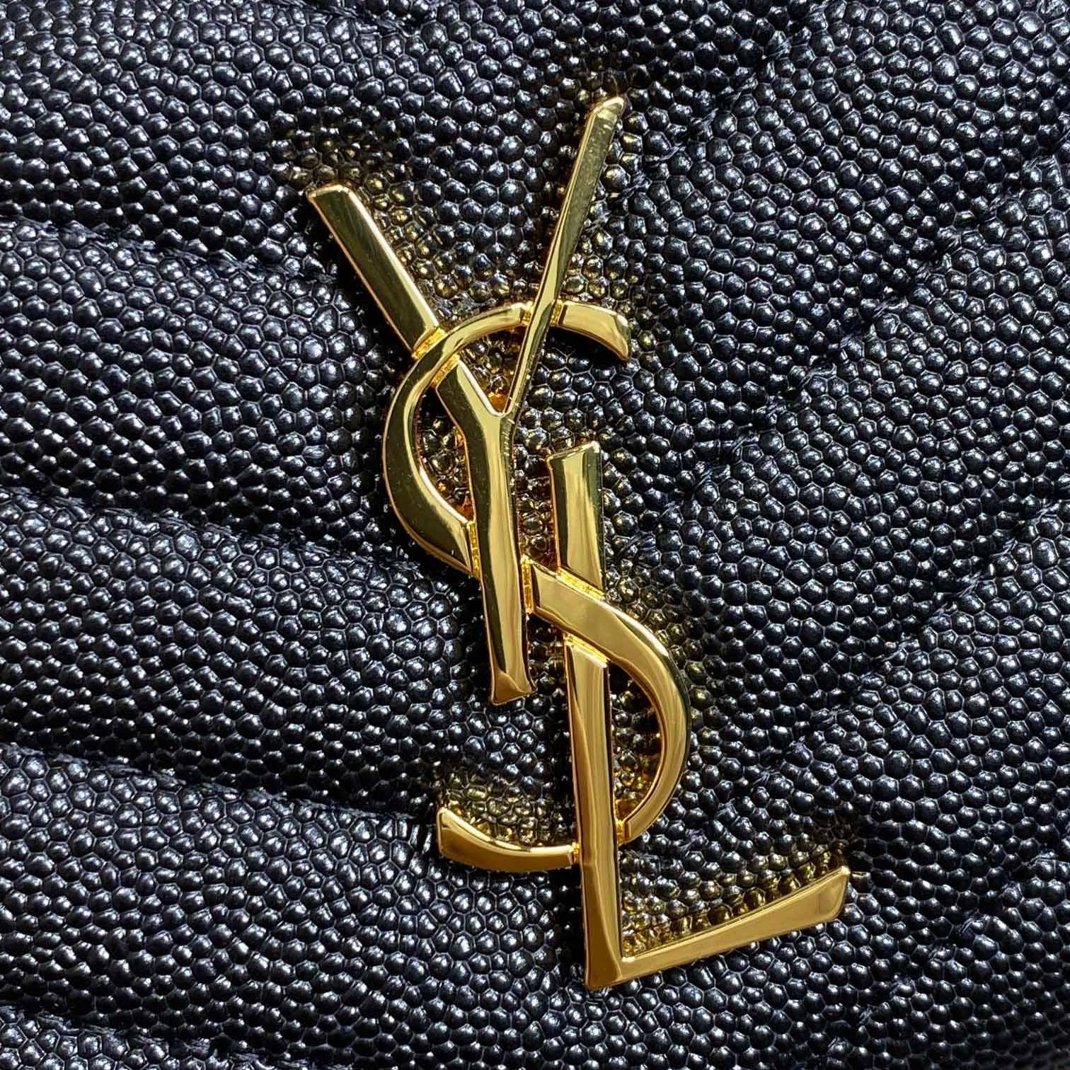 Saint Laurent Cassandre Matelassé Wallet  12x10x3cm  - DesignerGu