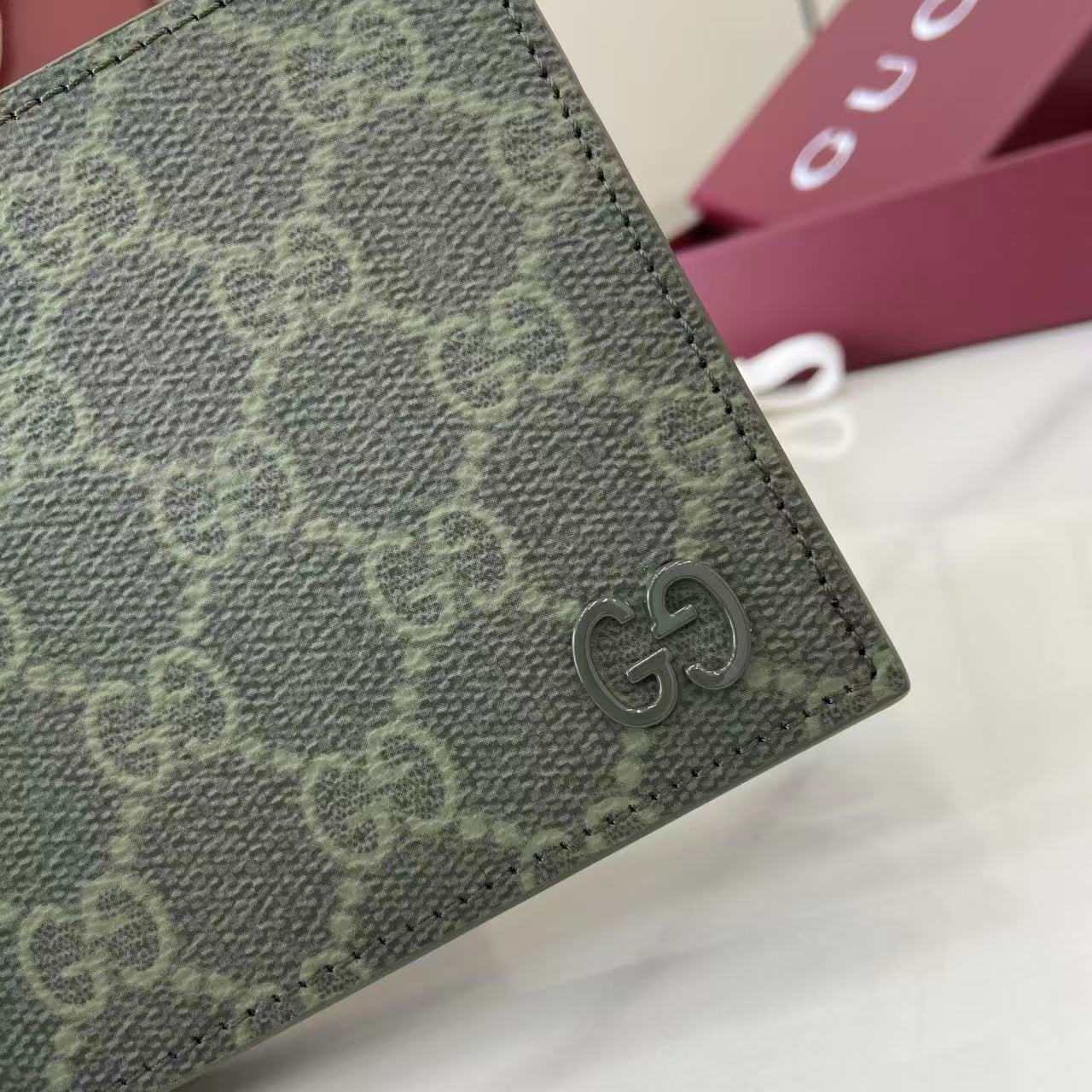Gucci GG Monogram Bi-fold Wallet - DesignerGu