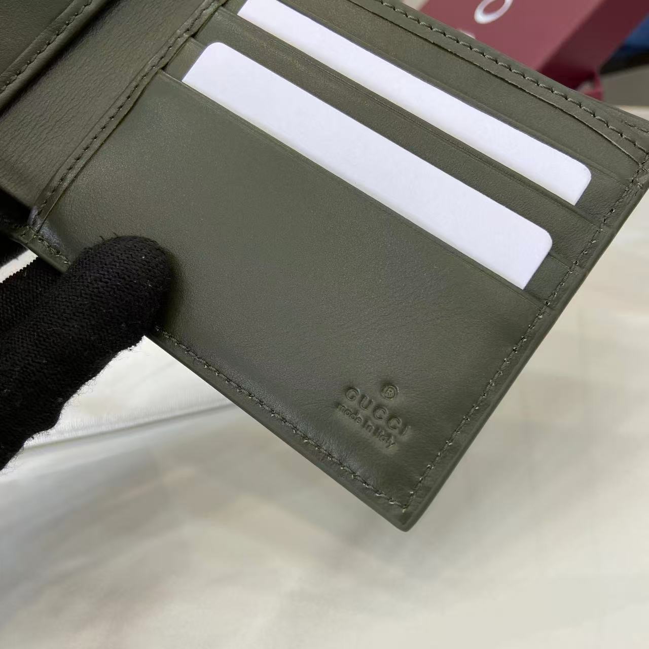 Gucci GG Monogram Bi-fold Wallet - DesignerGu