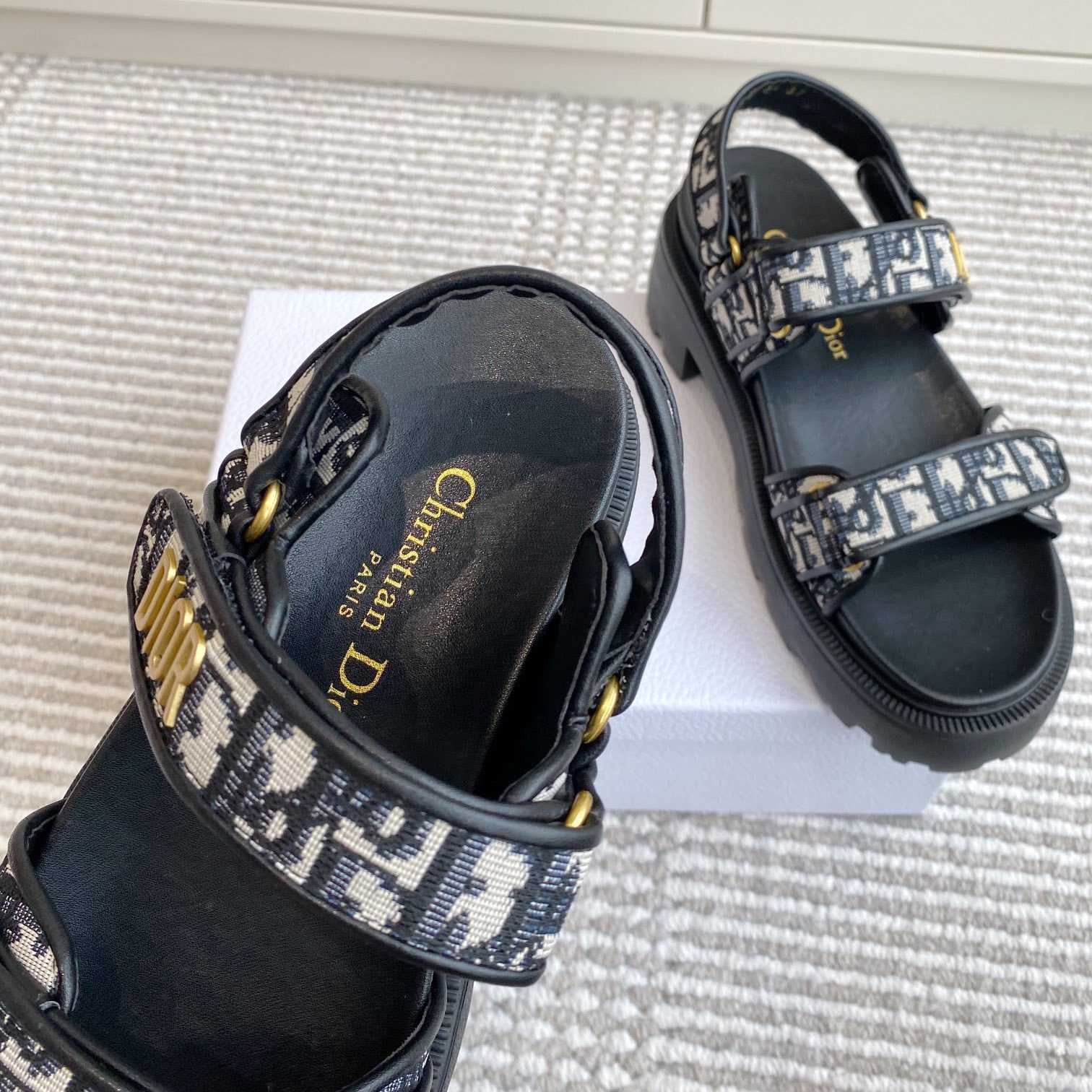 Dior Dioract Platform Sandal   - DesignerGu