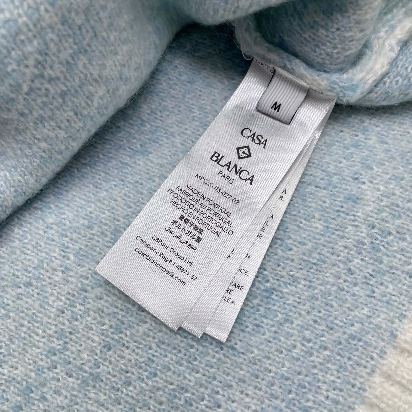 Casablanca Pattern Zip-up Cardigan   D0105 - DesignerGu