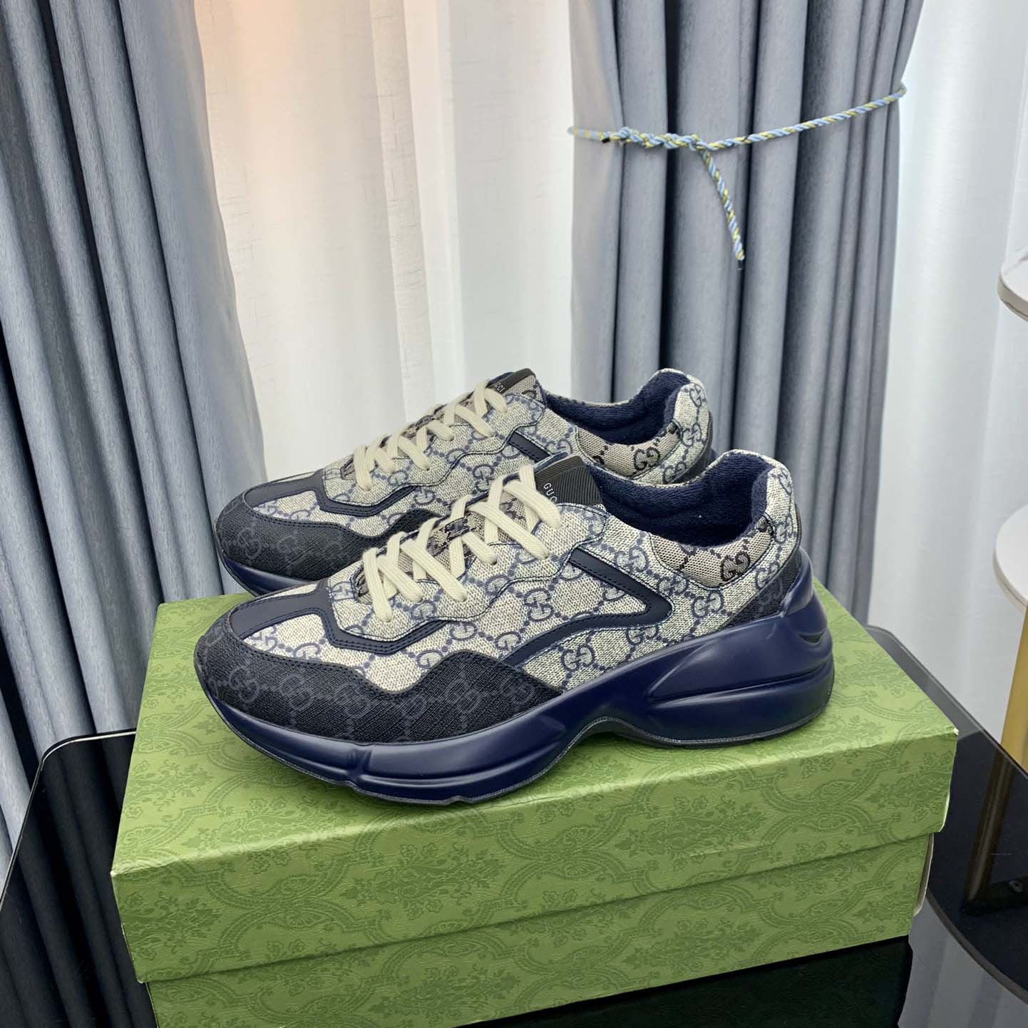 Gucci GG Rhyton Sneaker - DesignerGu