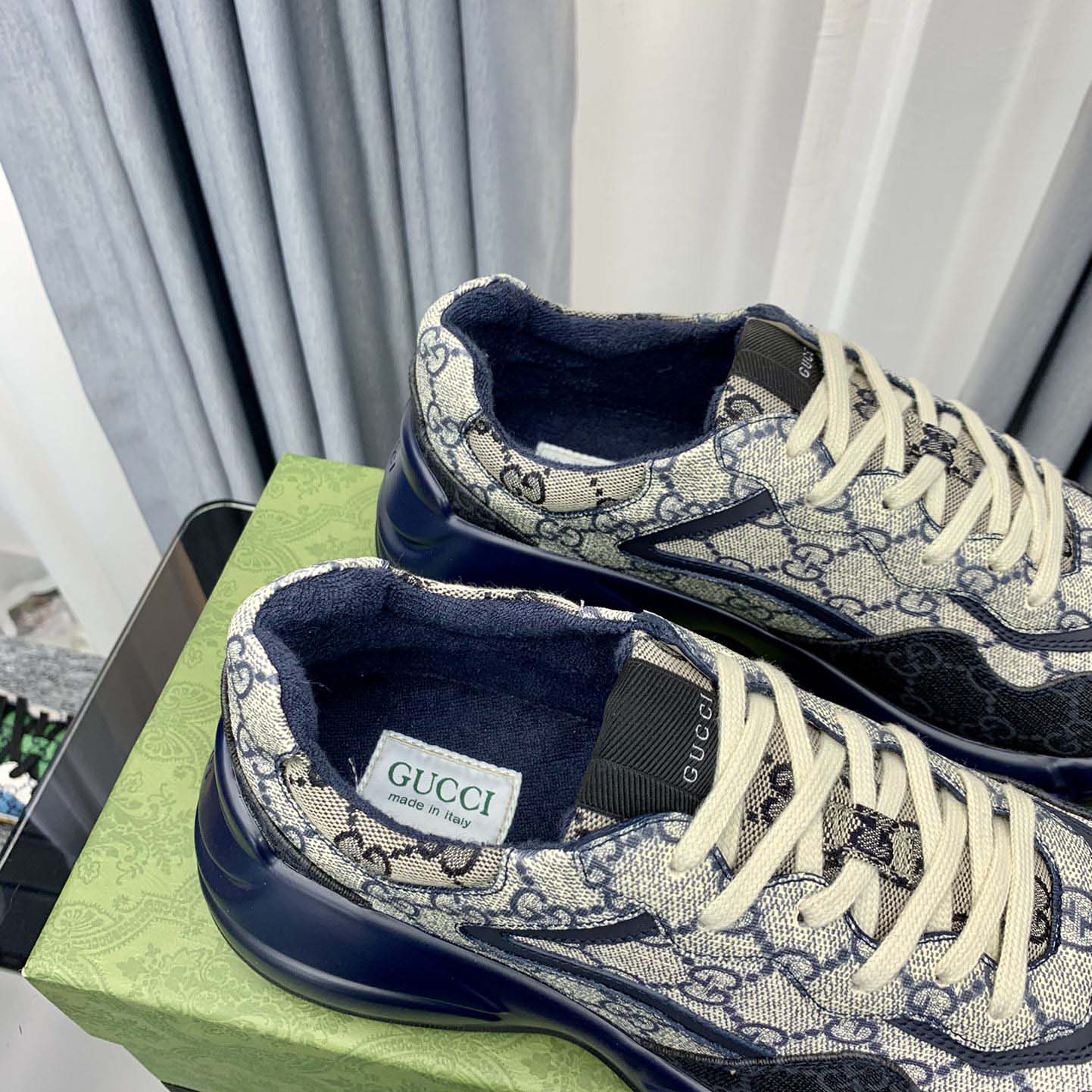 Gucci GG Rhyton Sneaker - DesignerGu