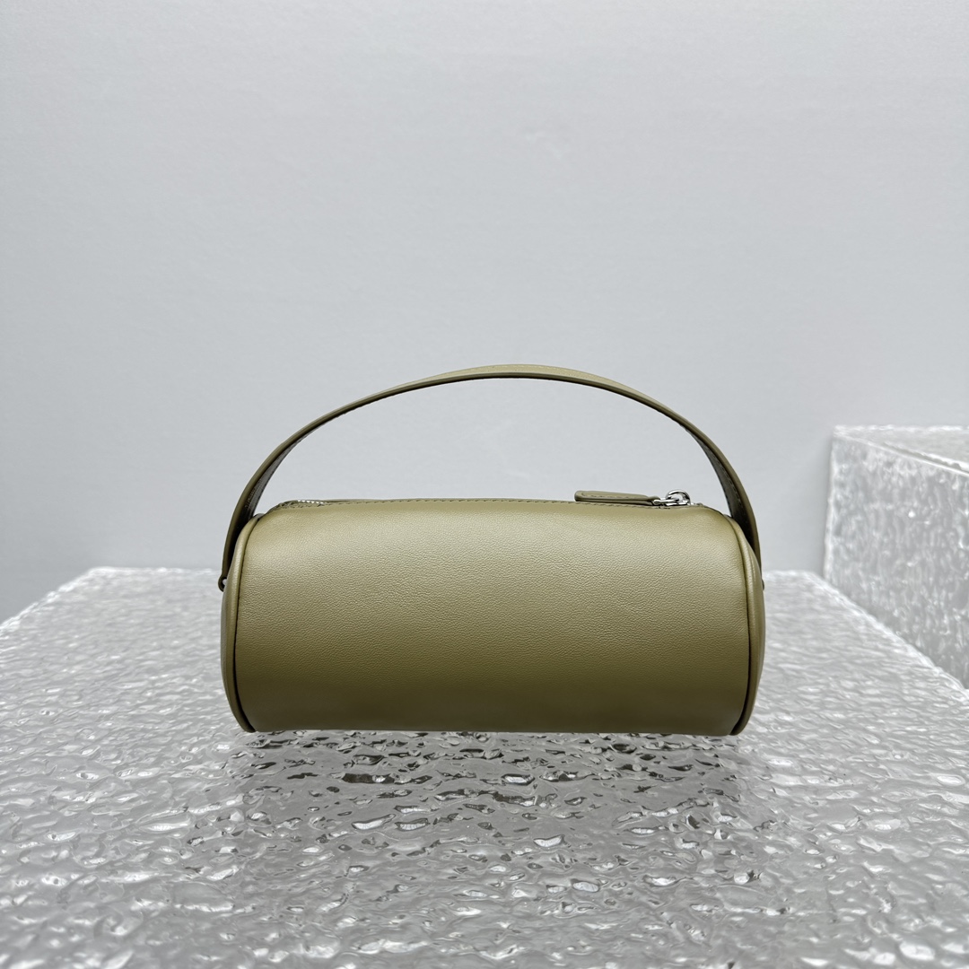 The Row Round 90's Bag In Leather - DesignerGu