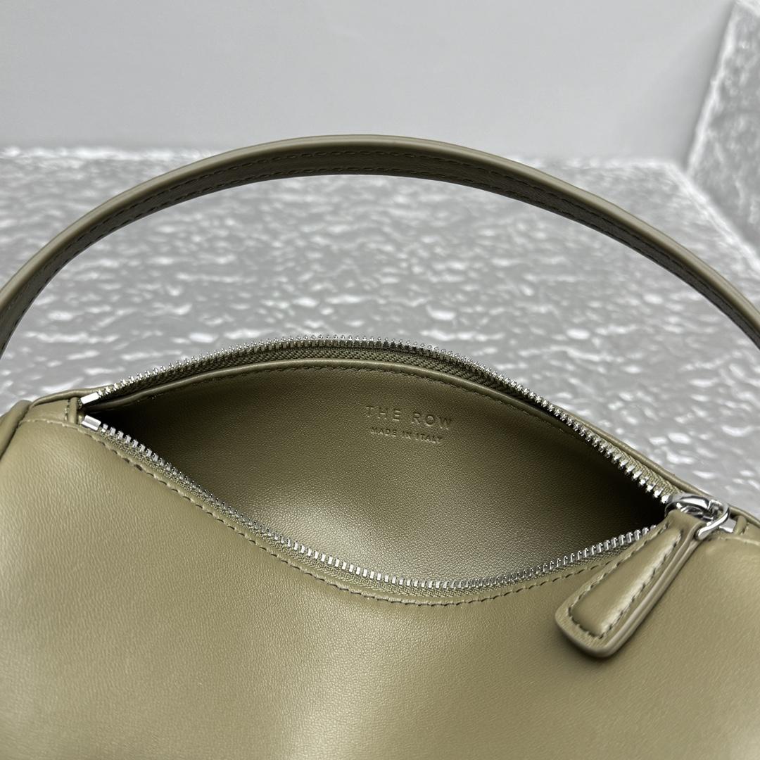 The Row Round 90's Bag In Leather - DesignerGu