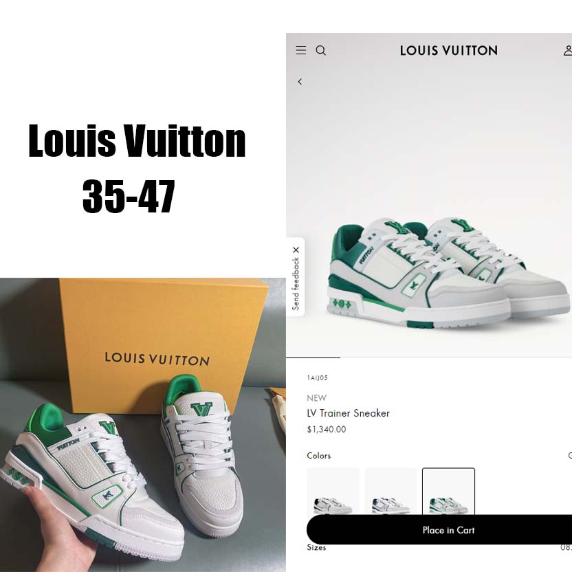 Louis Vuitton LV Trainer Sneaker      1AIJ05 - DesignerGu