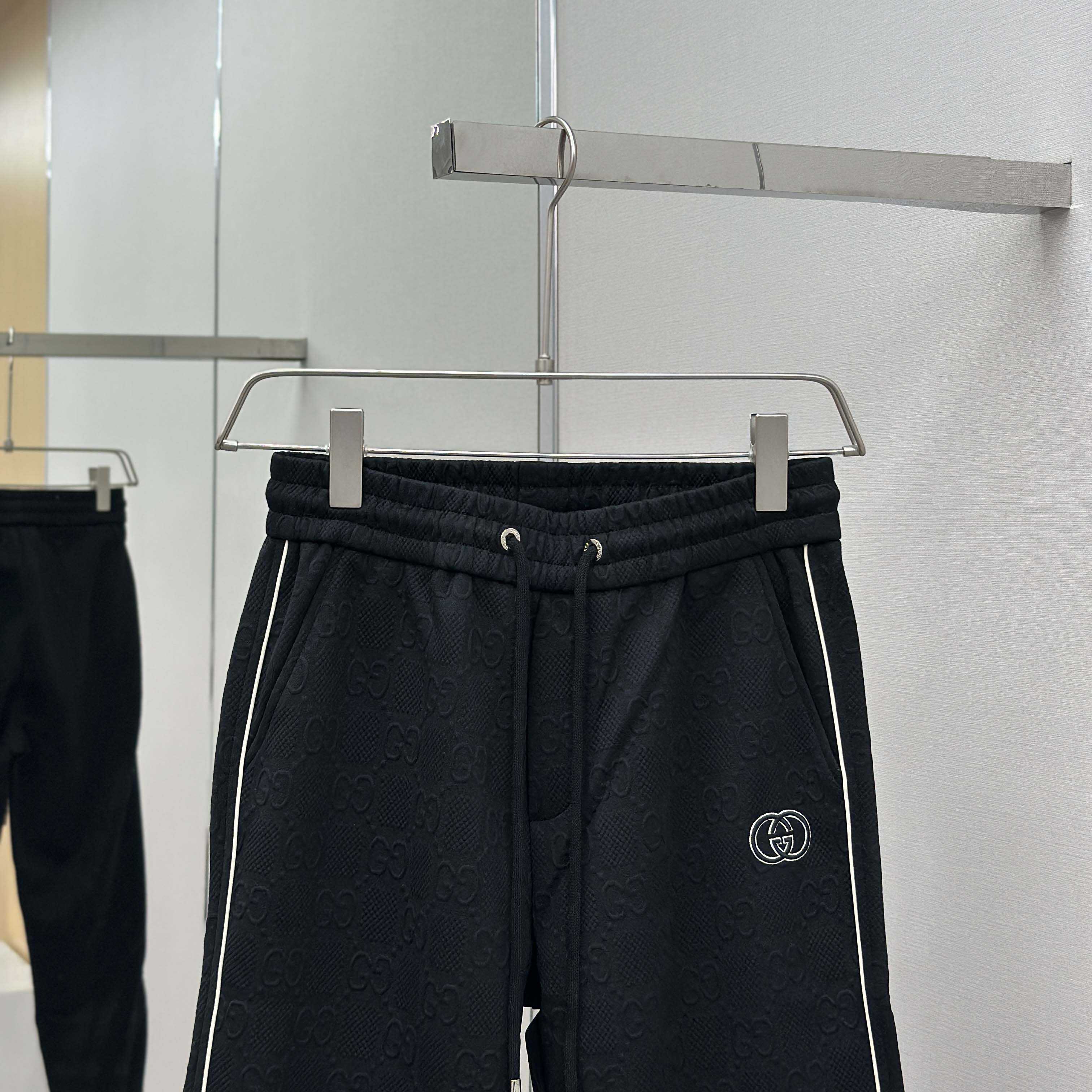 Gucci Black Cotton Pants - DesignerGu
