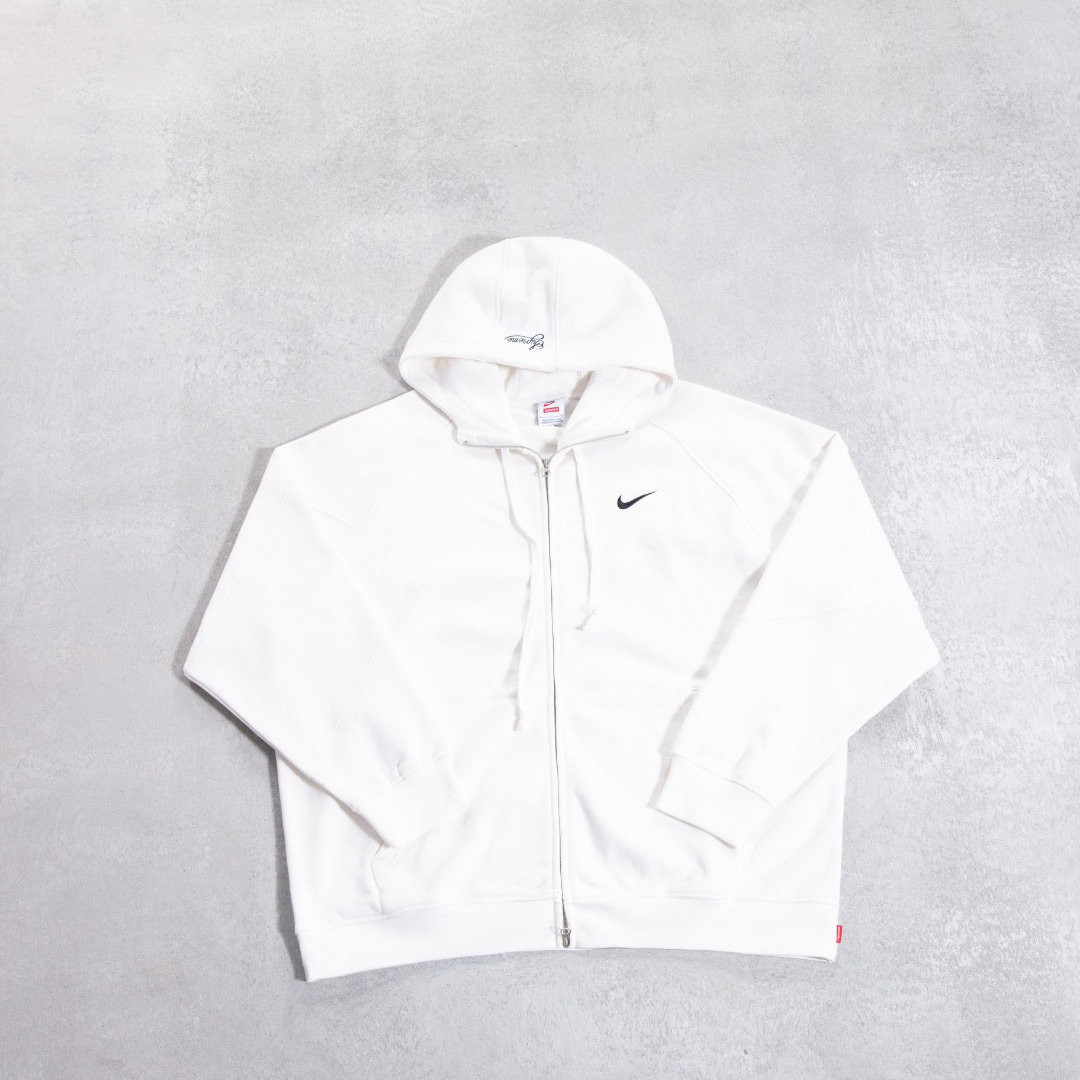Supreme x Nike Zip Up Hooded Sweatshirt - DesignerGu