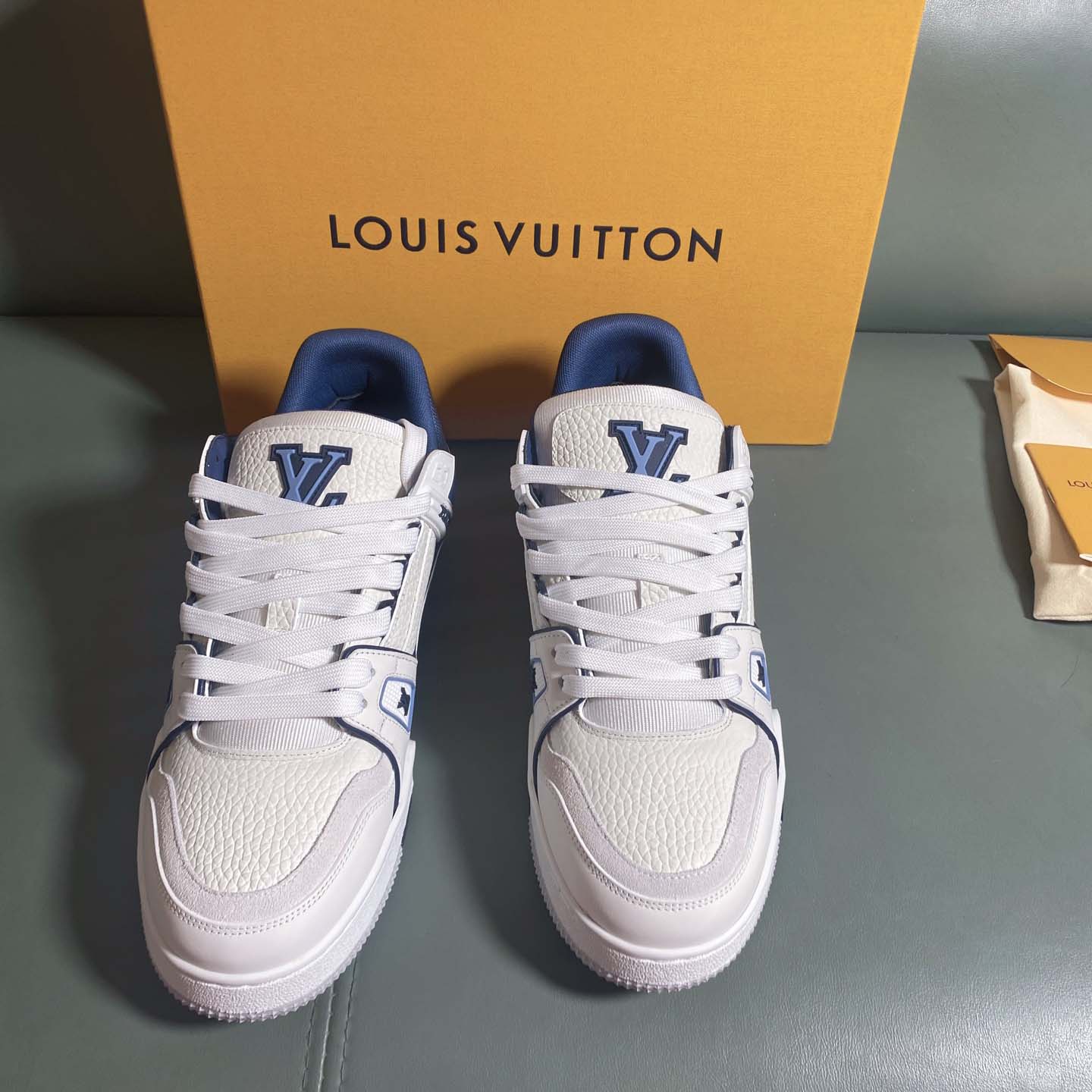 Louis Vuitton LV Trainer Sneaker     - DesignerGu