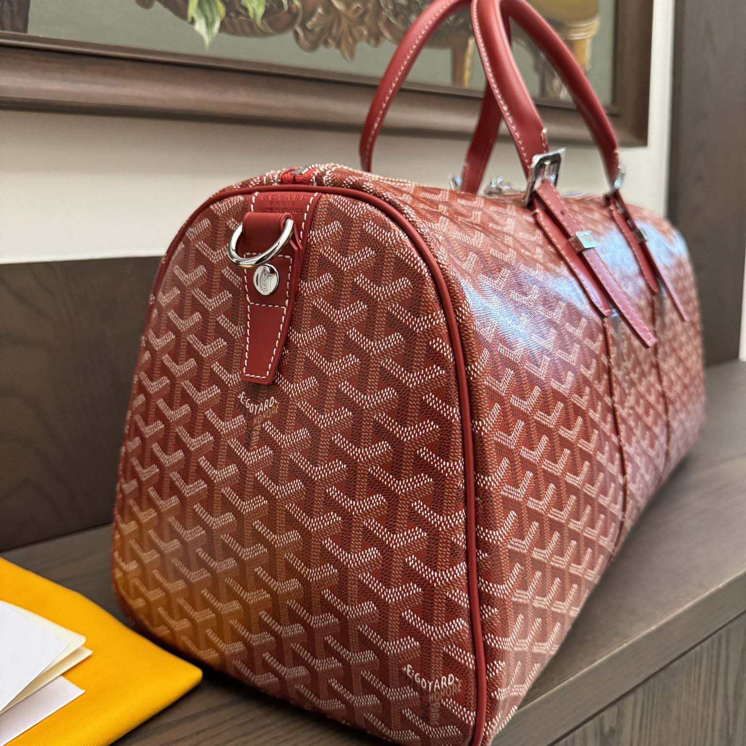 Goyard Boston 45 Bag - DesignerGu