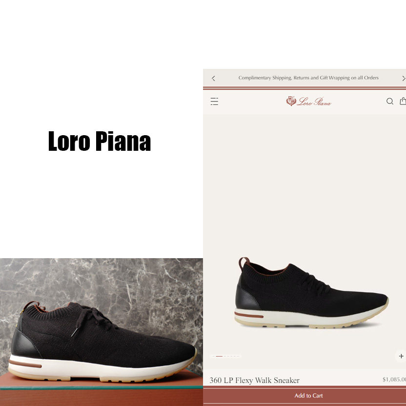 Loro Piana 360 LP Flexy Walk Sneaker - DesignerGu