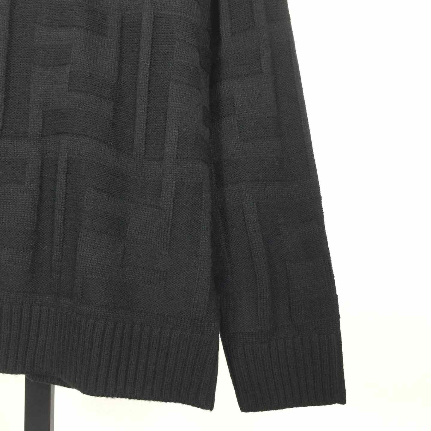 Fendi Black Wool Pullover - DesignerGu