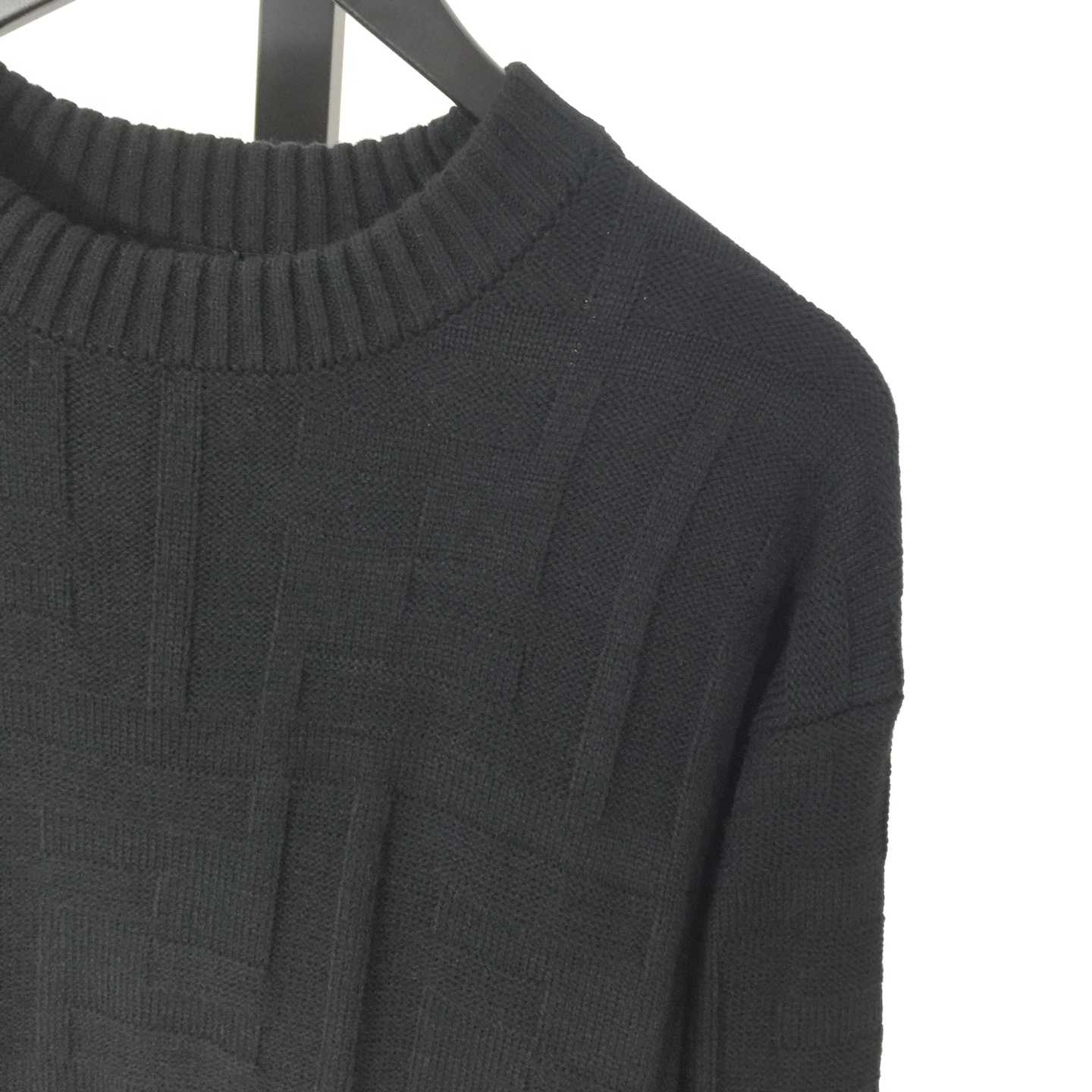 Fendi Black Wool Pullover - DesignerGu