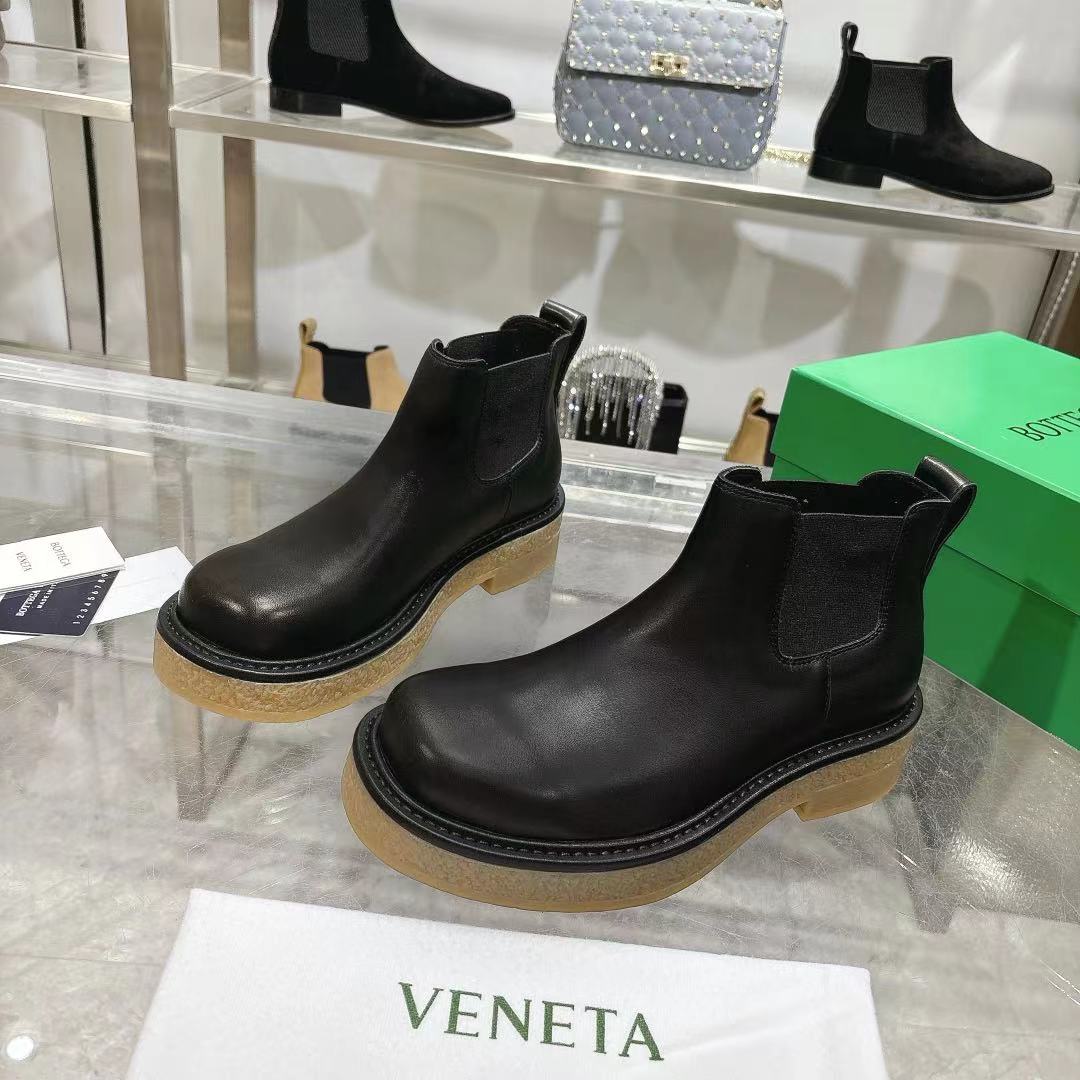 Bottega Veneta Haddock Chelsea Ankle Boot - DesignerGu