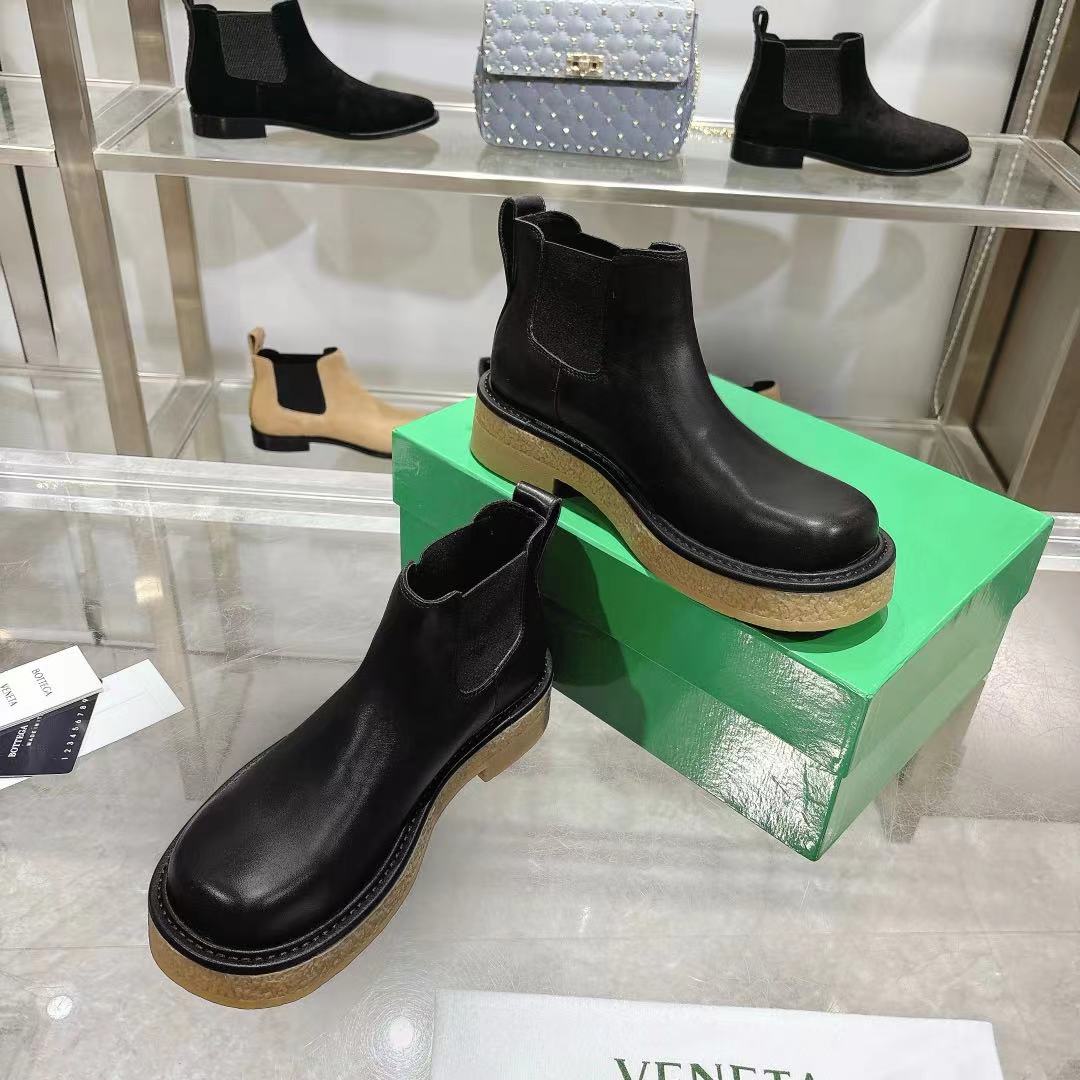 Bottega Veneta Haddock Chelsea Ankle Boot - DesignerGu