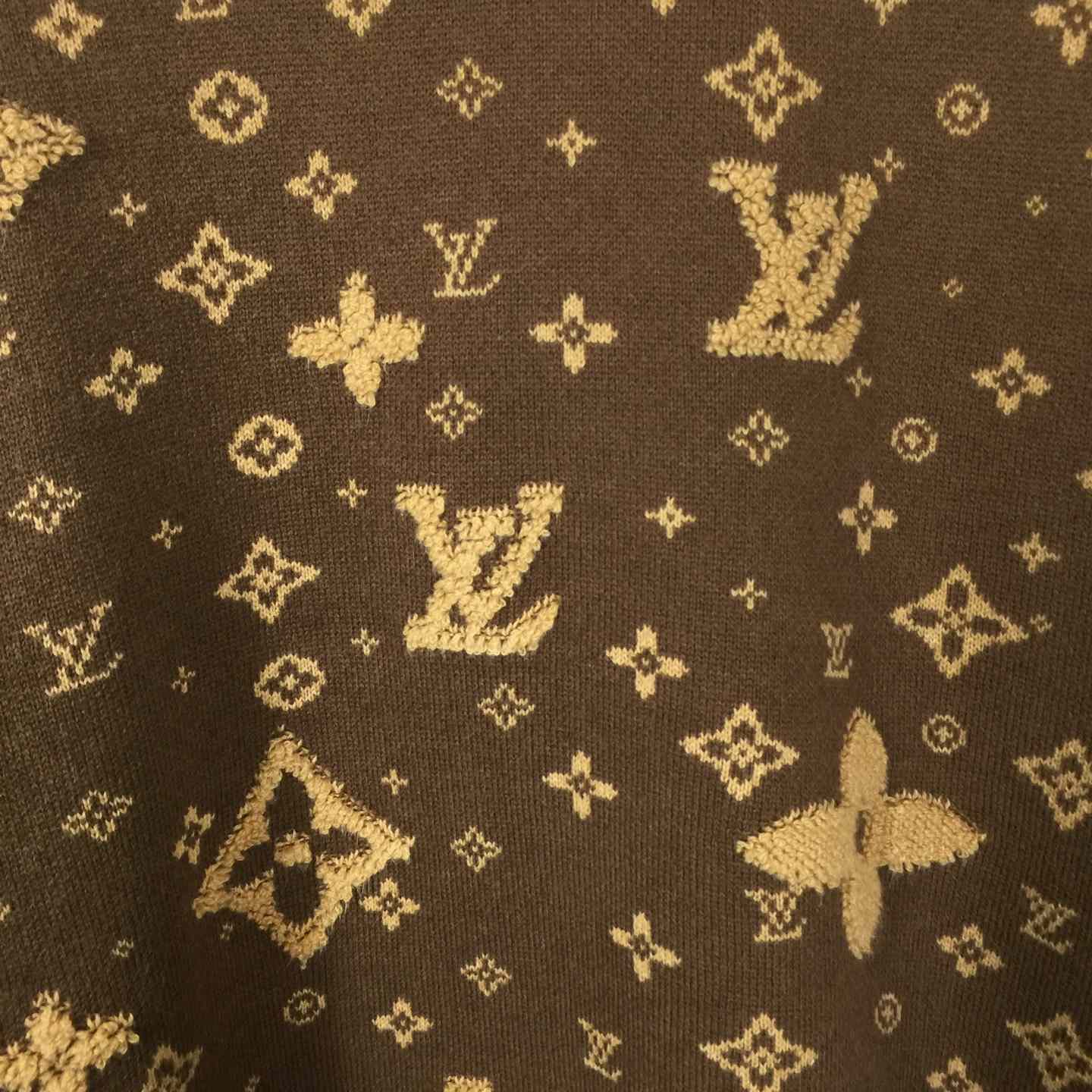 Louis Vuitton Monogram Wool Blend Pullover - DesignerGu