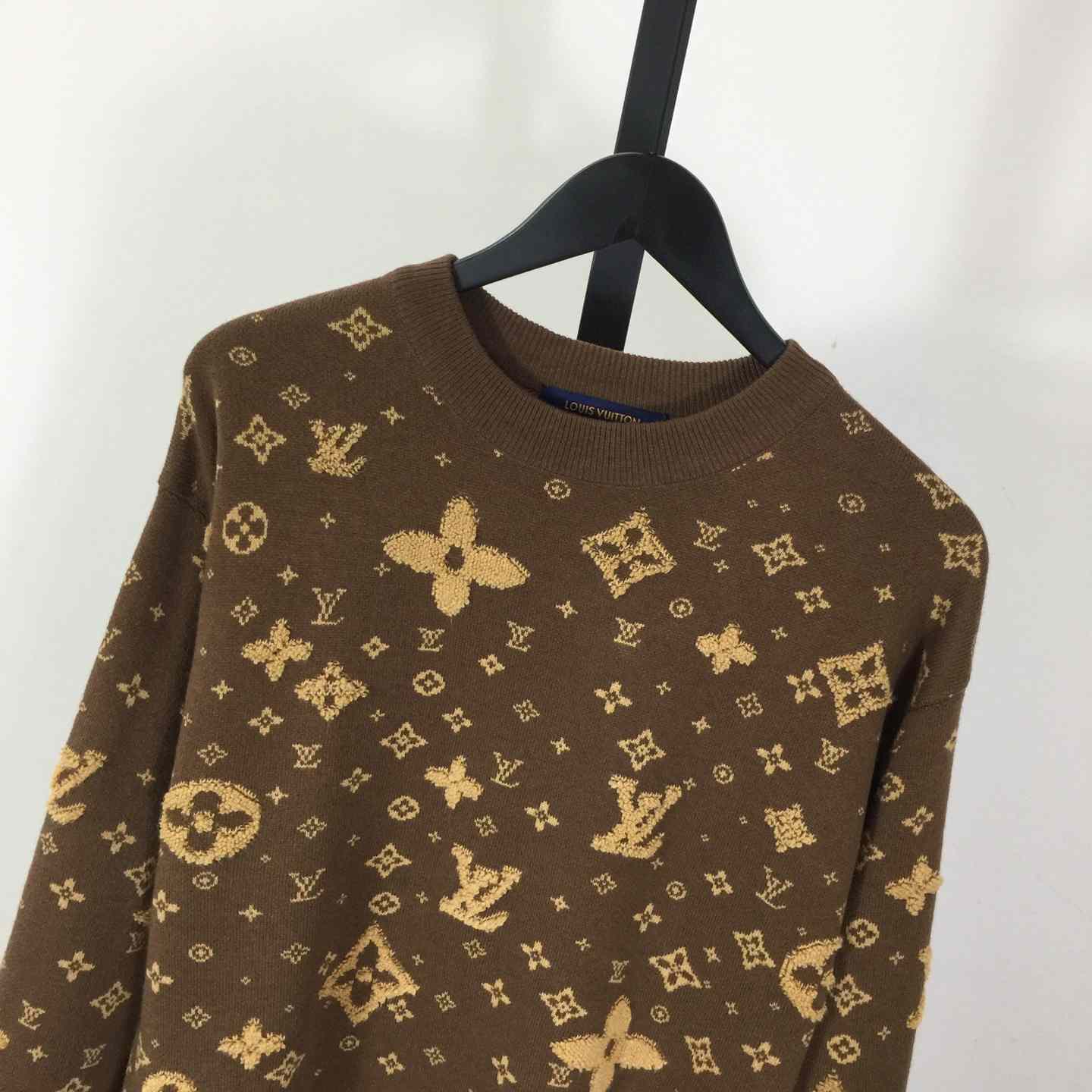Louis Vuitton Monogram Wool Blend Pullover - DesignerGu