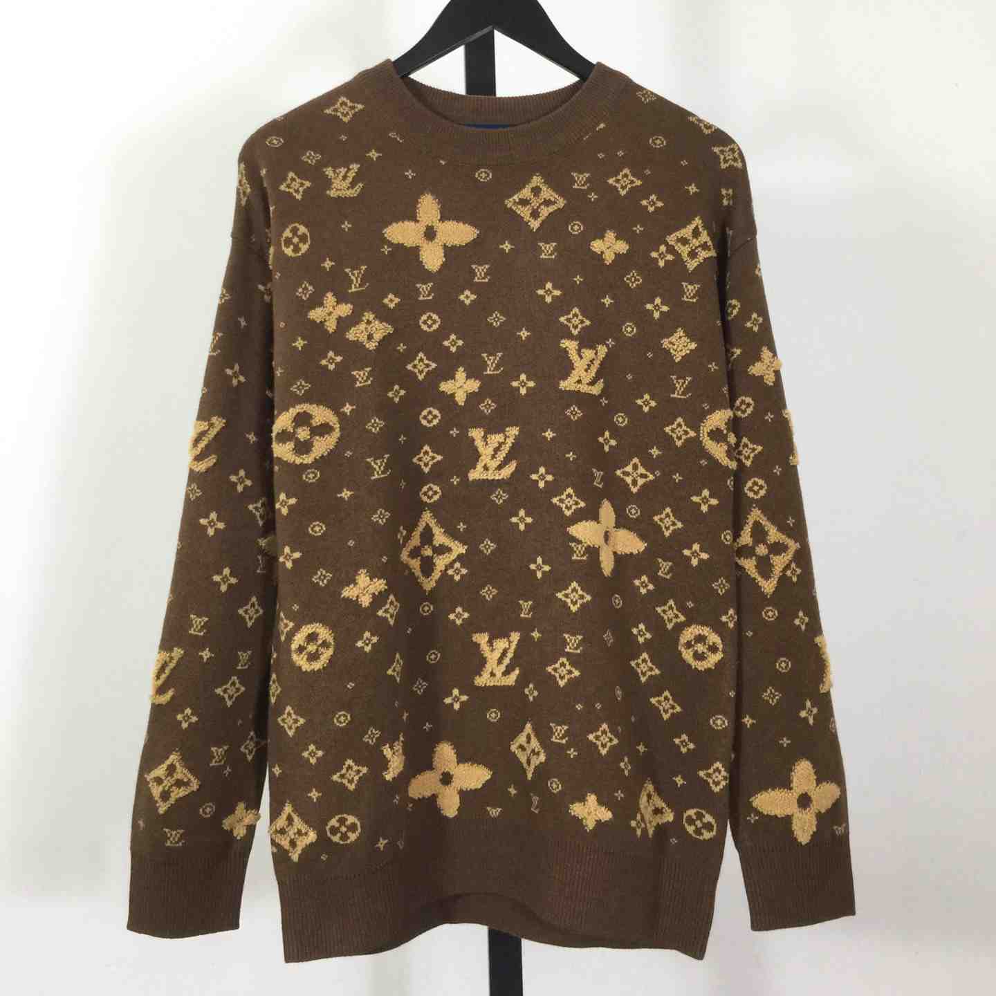 Louis Vuitton Monogram Wool Blend Pullover - DesignerGu